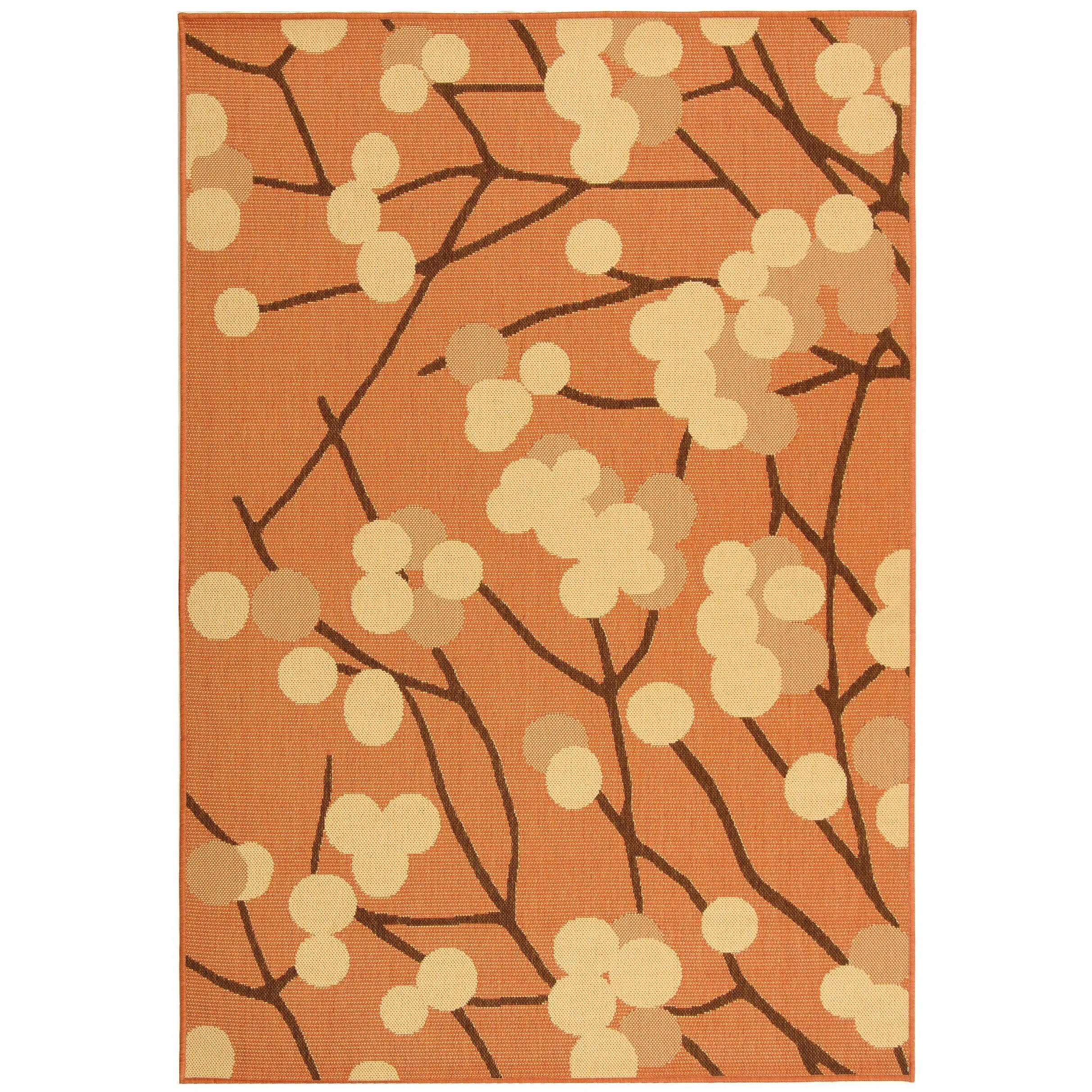 SAFAVIEH Courtyard Reesi Indoor/ Outdoor Waterproof Patio Backyard Rug