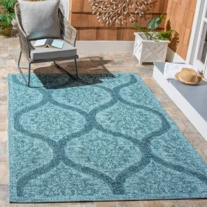 SAFAVIEH Courtyard Shelvie Indoor/ Outdoor Waterproof Patio Backyard Rug