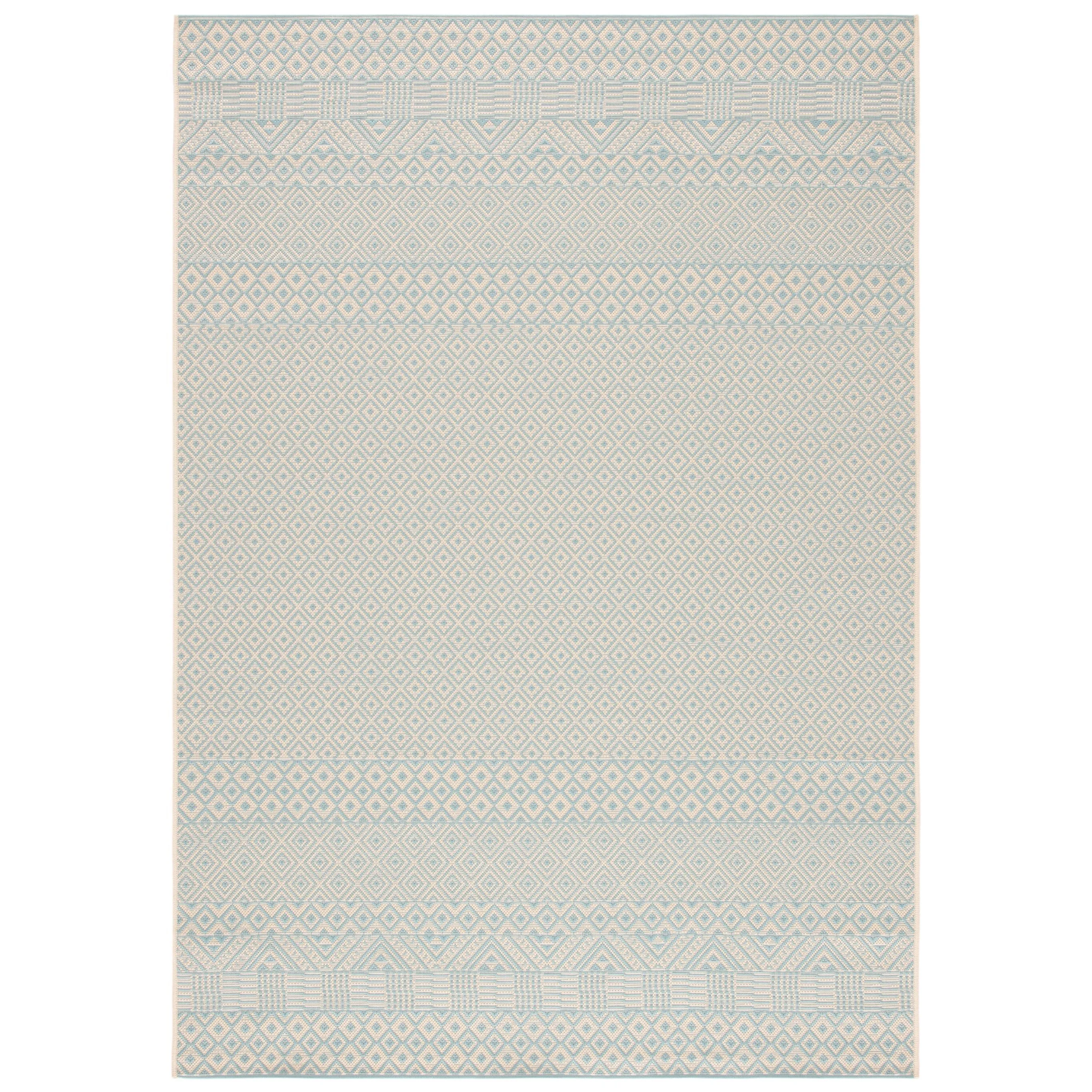 SAFAVIEH Courtyard Shikibu Indoor/ Outdoor Waterproof Patio Backyard Rug
