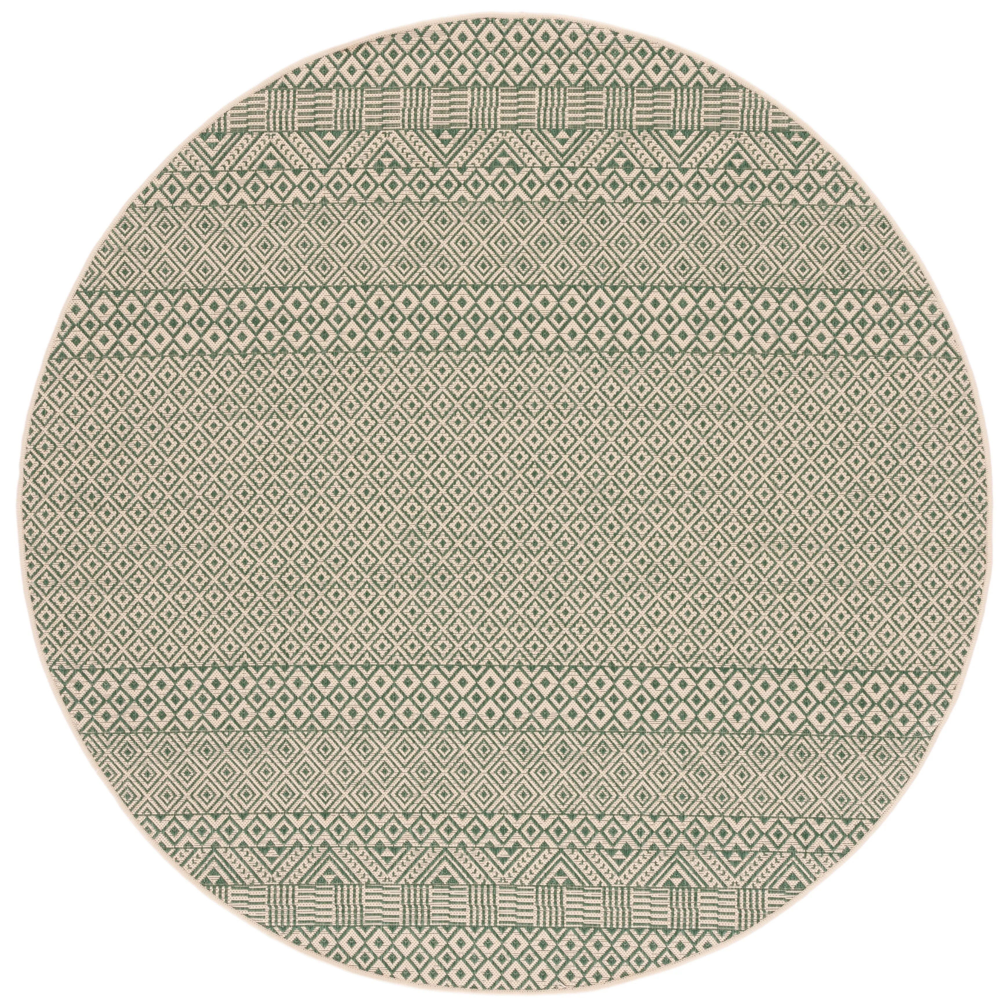 SAFAVIEH Courtyard Shikibu Indoor/ Outdoor Waterproof Patio Backyard Rug