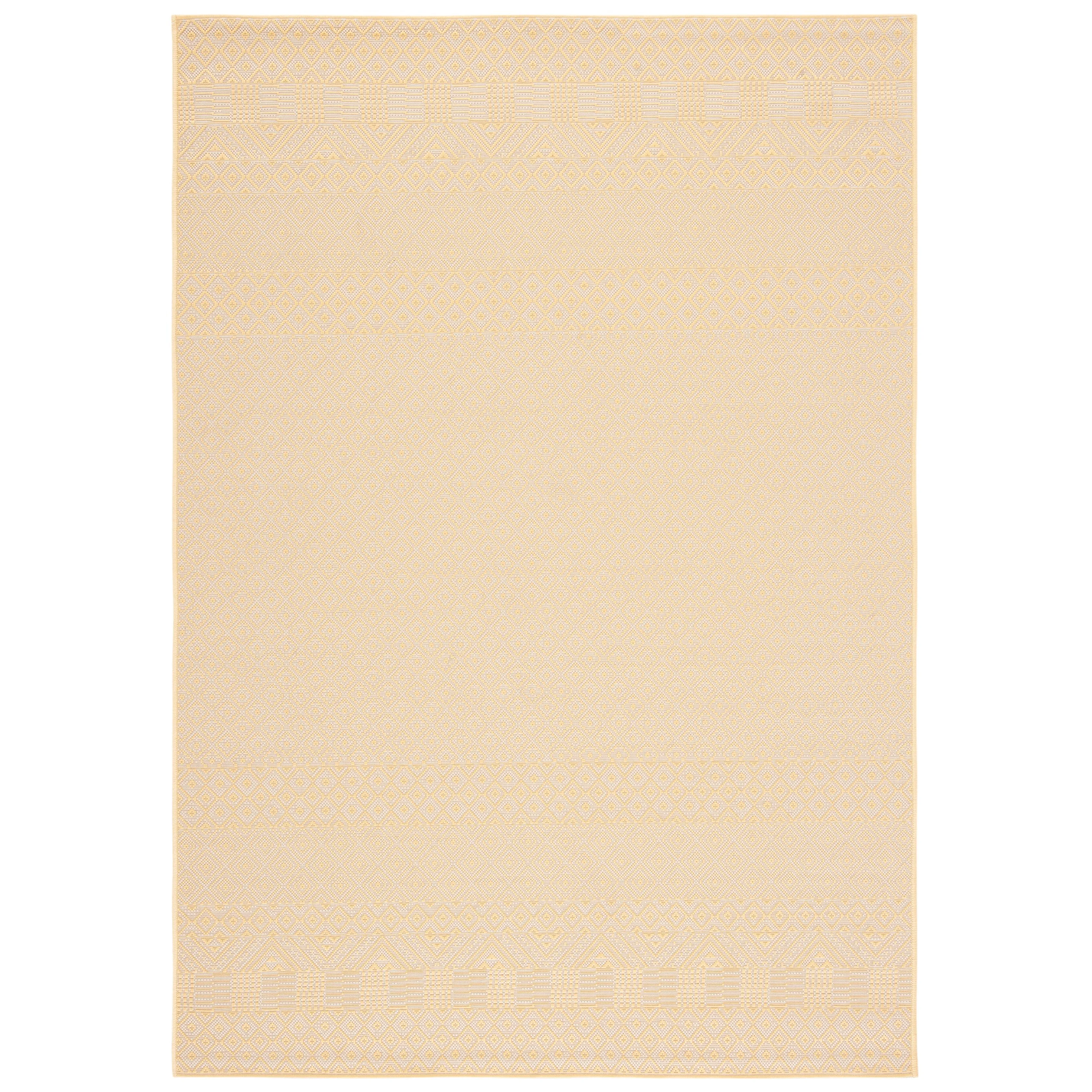 SAFAVIEH Courtyard Shikibu Indoor/ Outdoor Waterproof Patio Backyard Rug