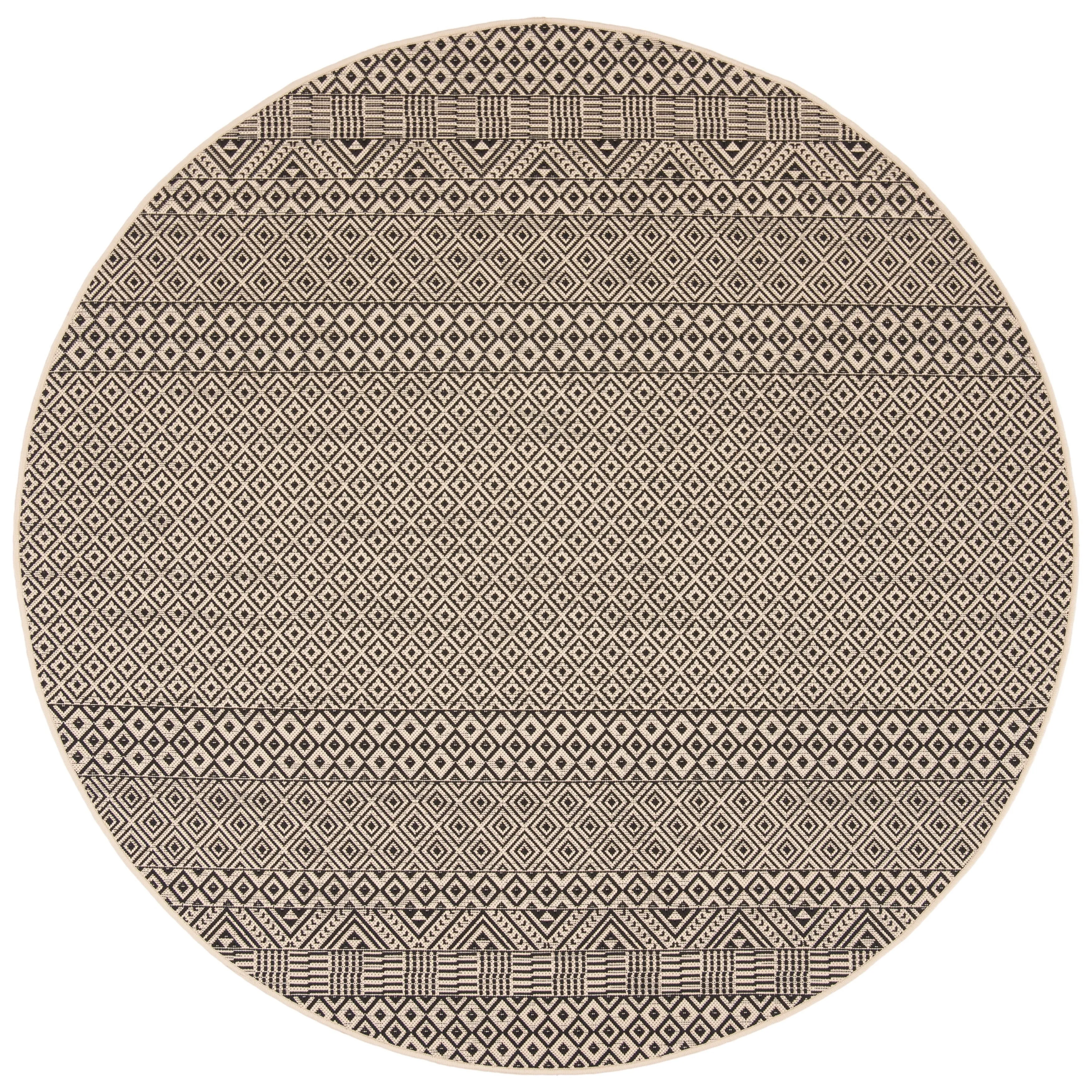 SAFAVIEH Courtyard Shikibu Indoor/ Outdoor Waterproof Patio Backyard Rug