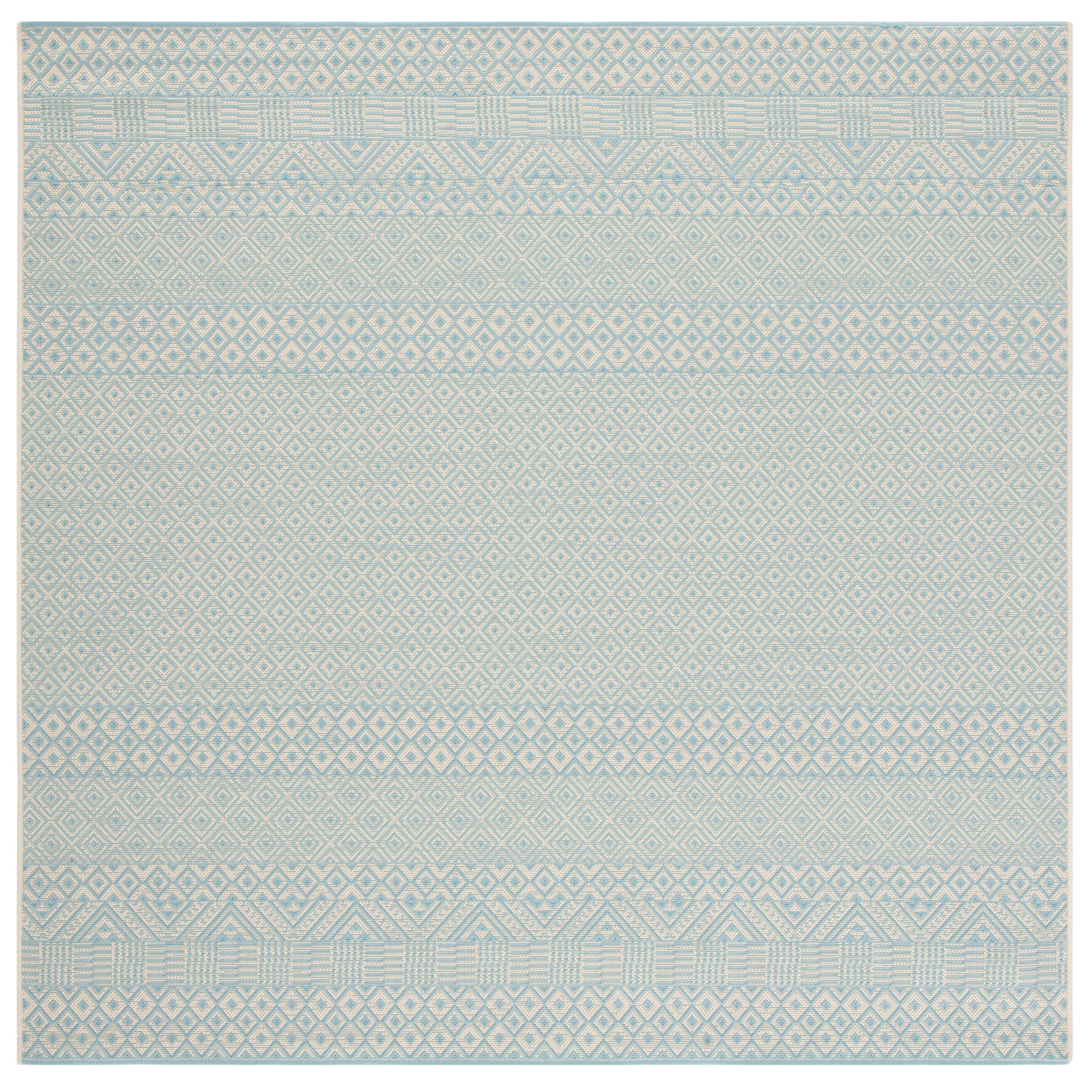 SAFAVIEH Courtyard Shikibu Indoor/ Outdoor Waterproof Patio Backyard Rug