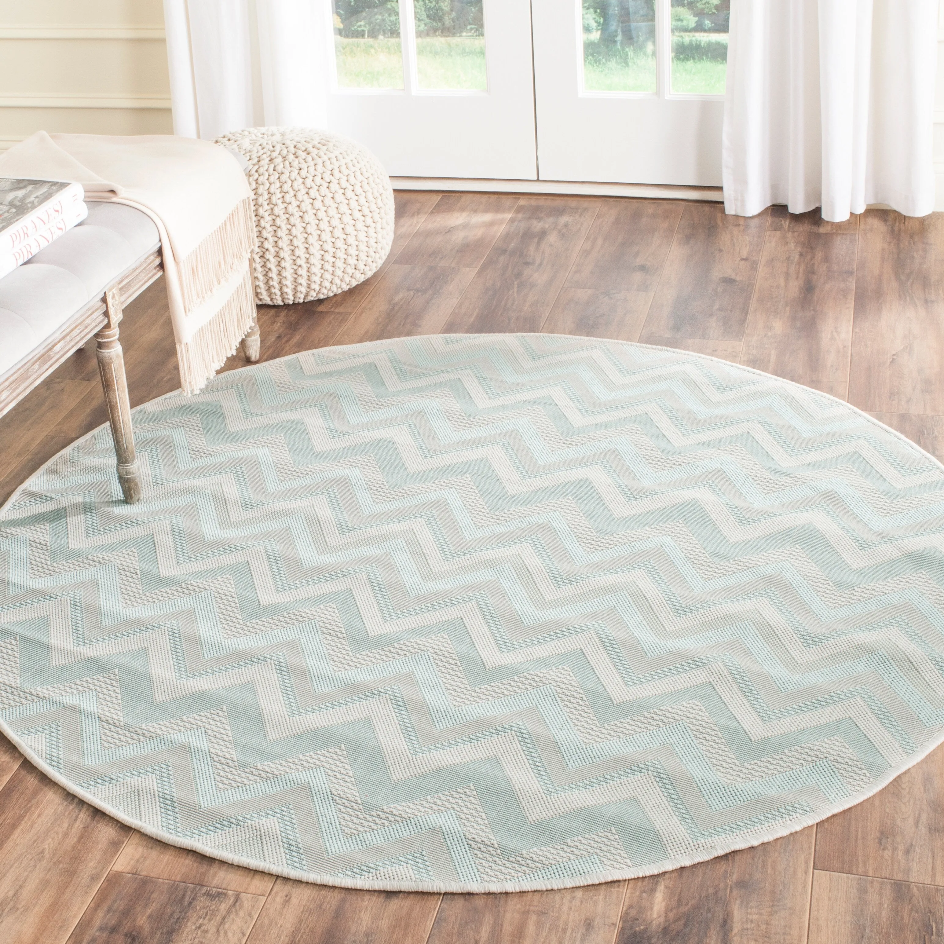 SAFAVIEH Courtyard Sondra Indoor/ Outdoor Waterproof Patio Backyard Rug