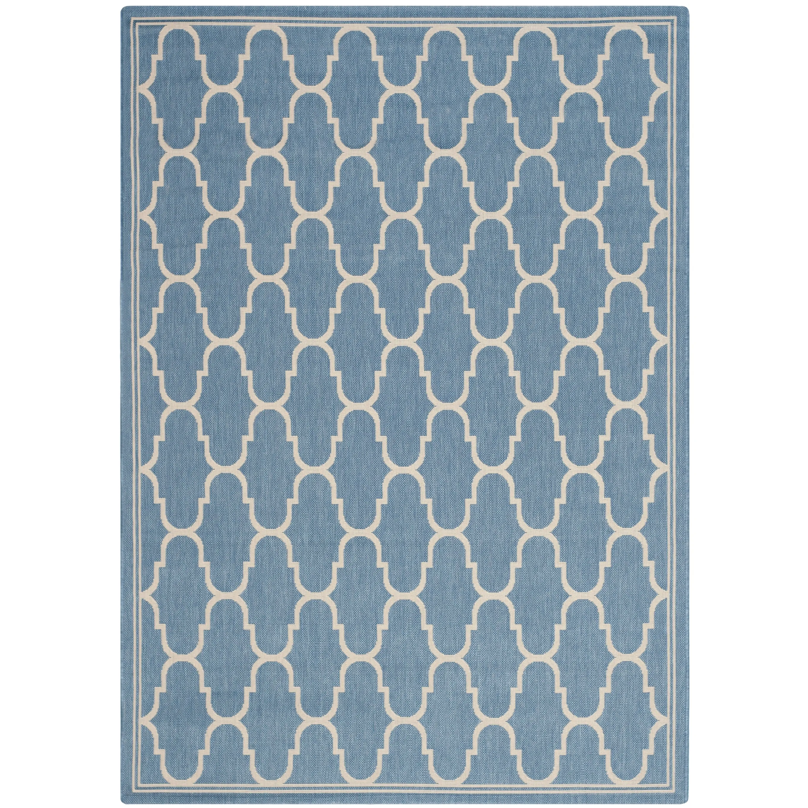 SAFAVIEH Courtyard Sufia Waterproof Trellis Backyard Patio Rug