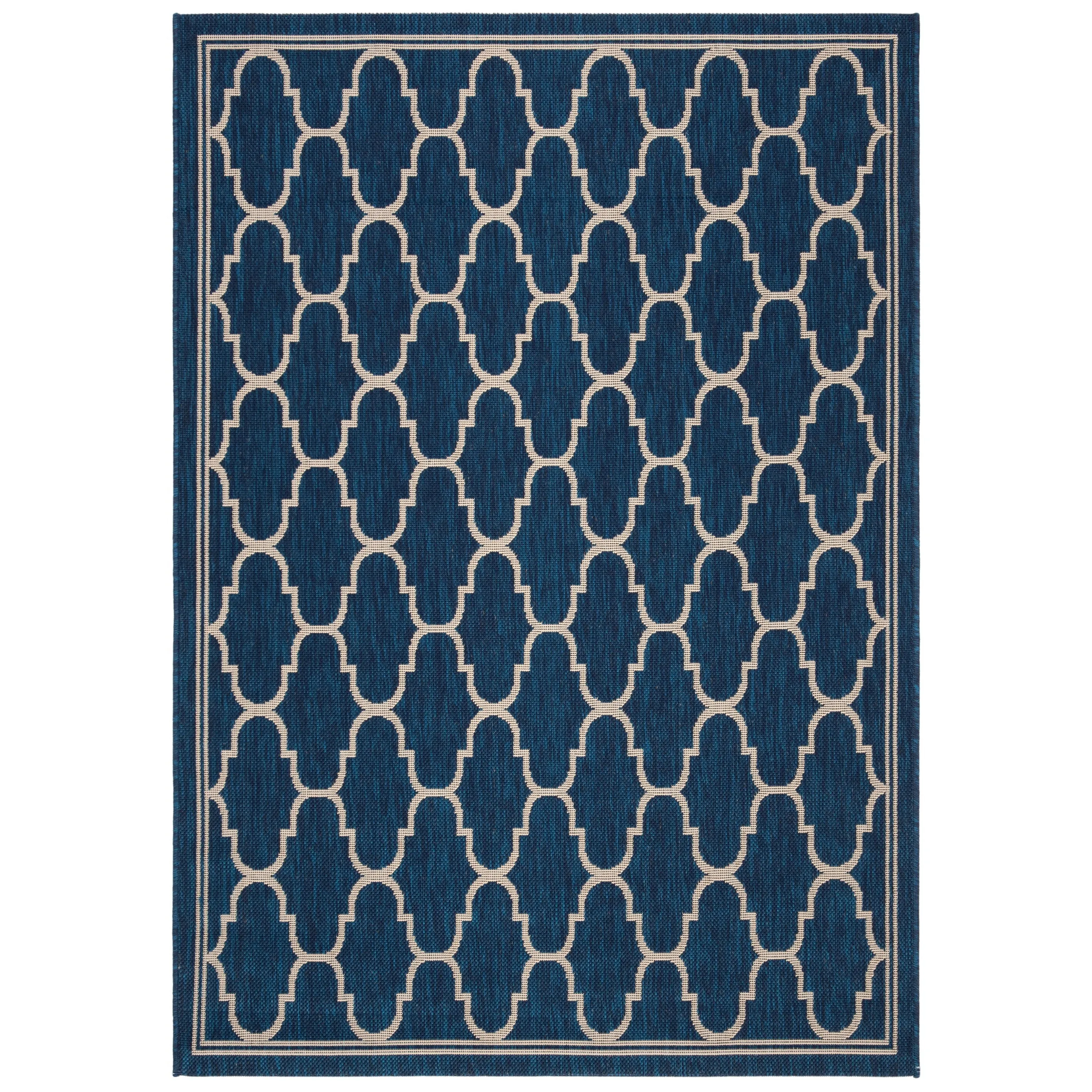 SAFAVIEH Courtyard Sufia Waterproof Trellis Backyard Patio Rug