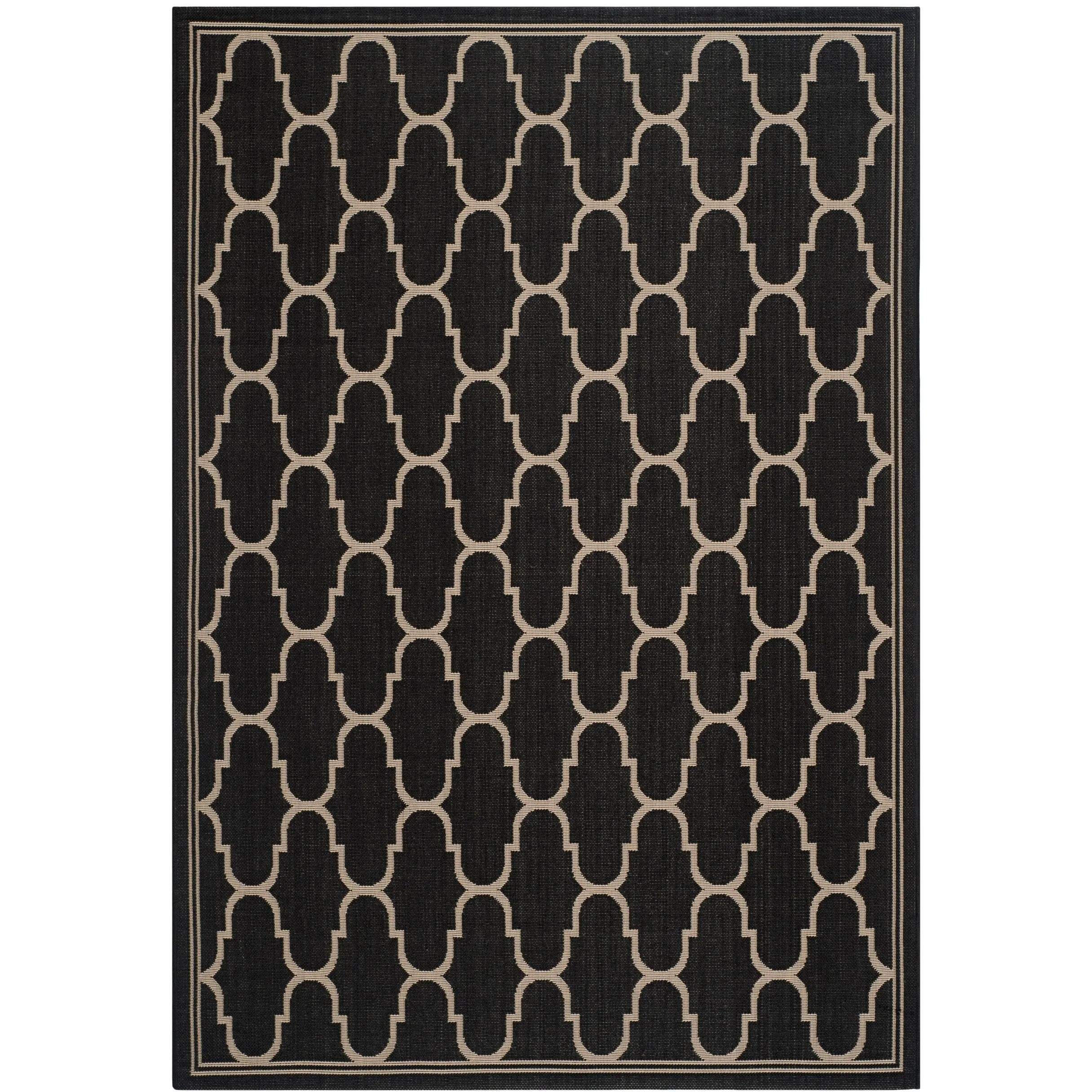 SAFAVIEH Courtyard Sufia Waterproof Trellis Backyard Patio Rug