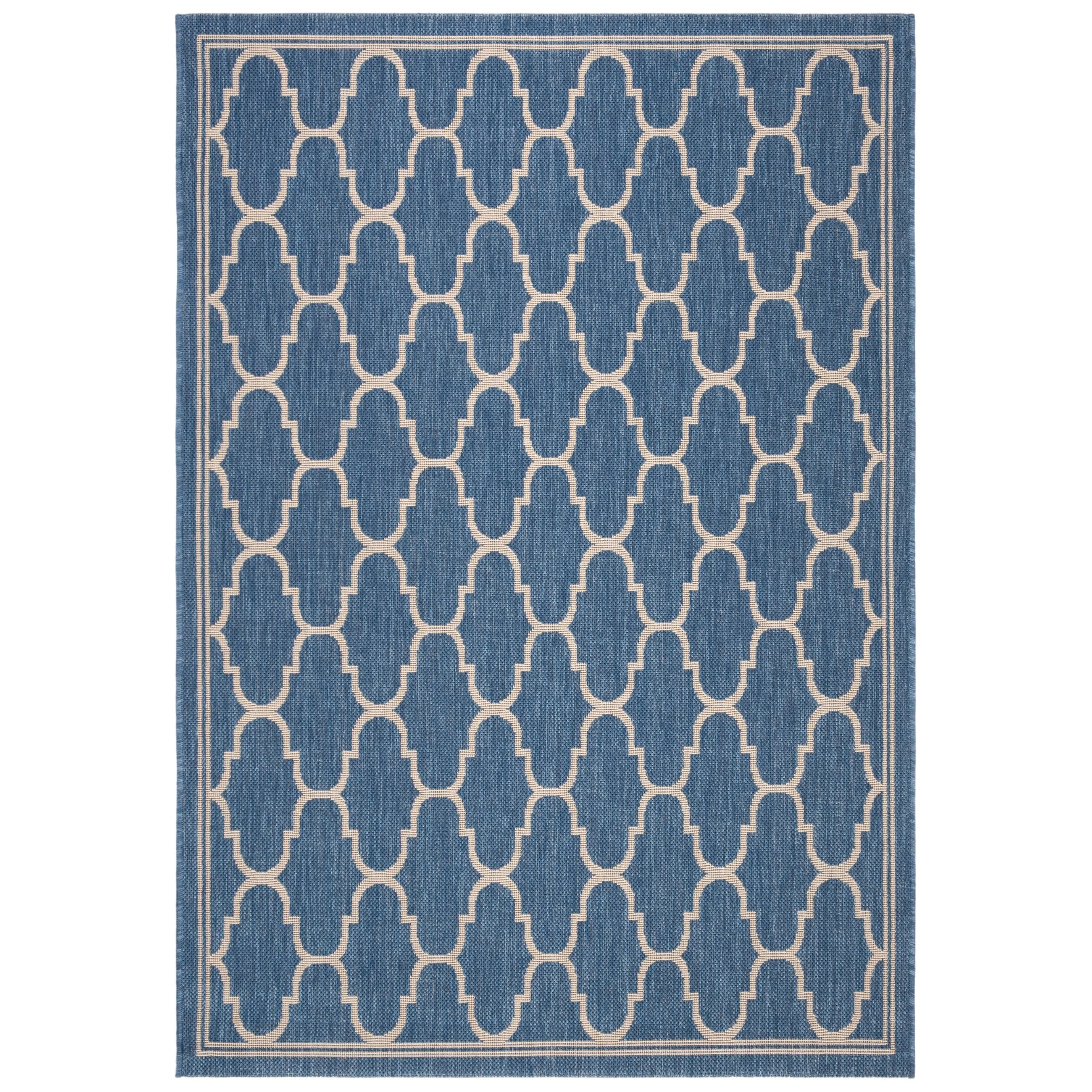 SAFAVIEH Courtyard Sufia Waterproof Trellis Backyard Patio Rug