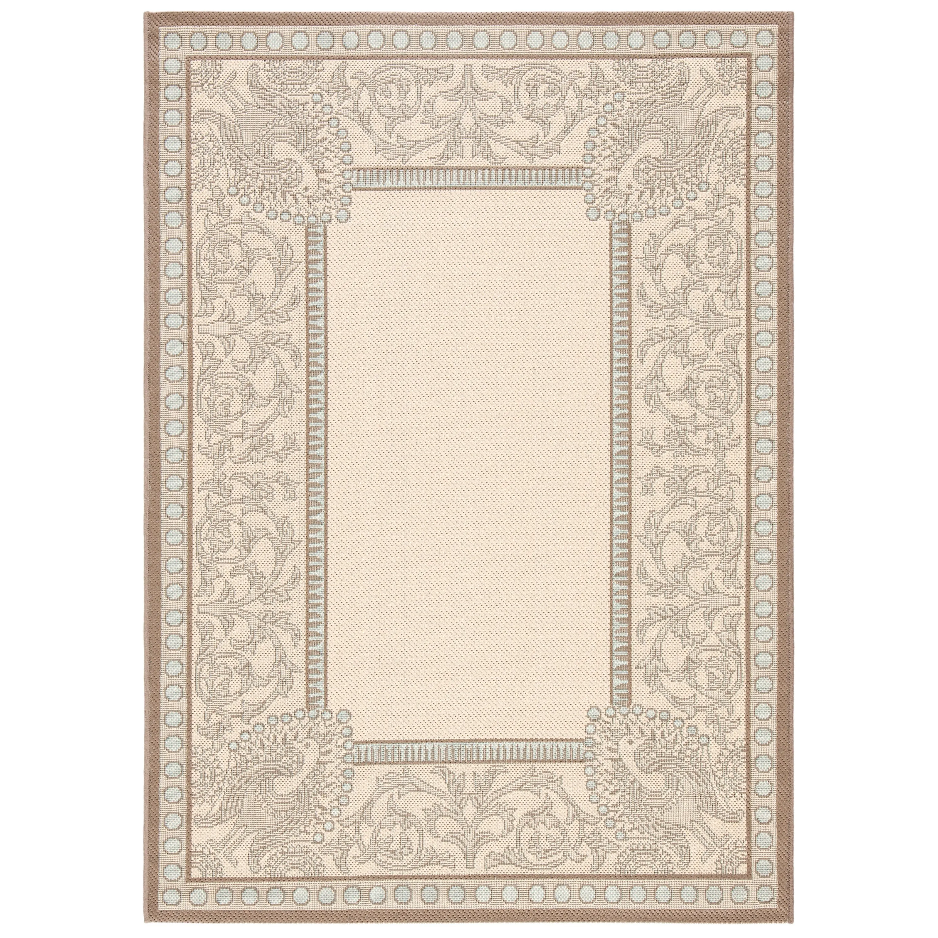 SAFAVIEH Courtyard Tjarkje Indoor/ Outdoor Waterproof Patio Backyard Rug