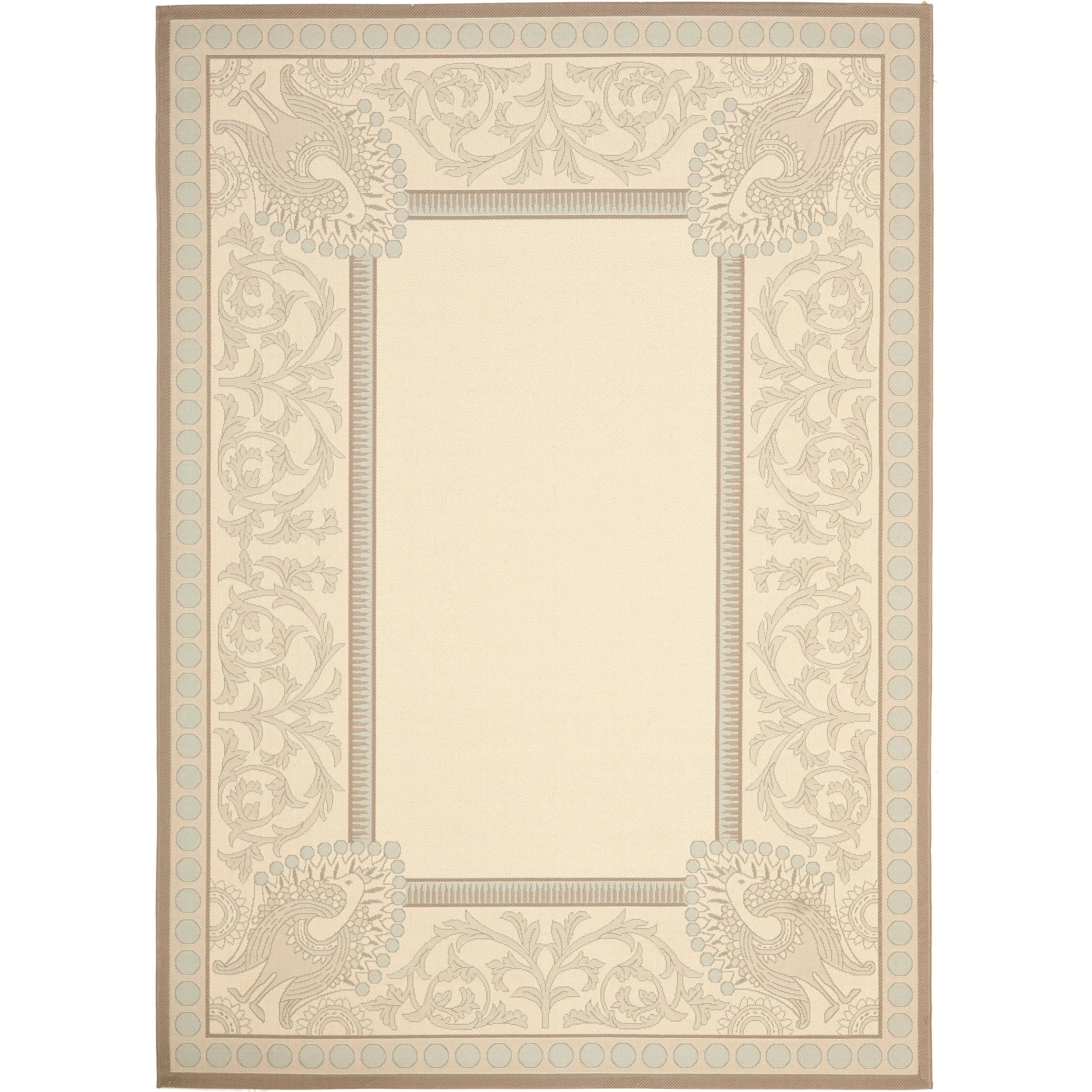 SAFAVIEH Courtyard Tjarkje Indoor/ Outdoor Waterproof Patio Backyard Rug