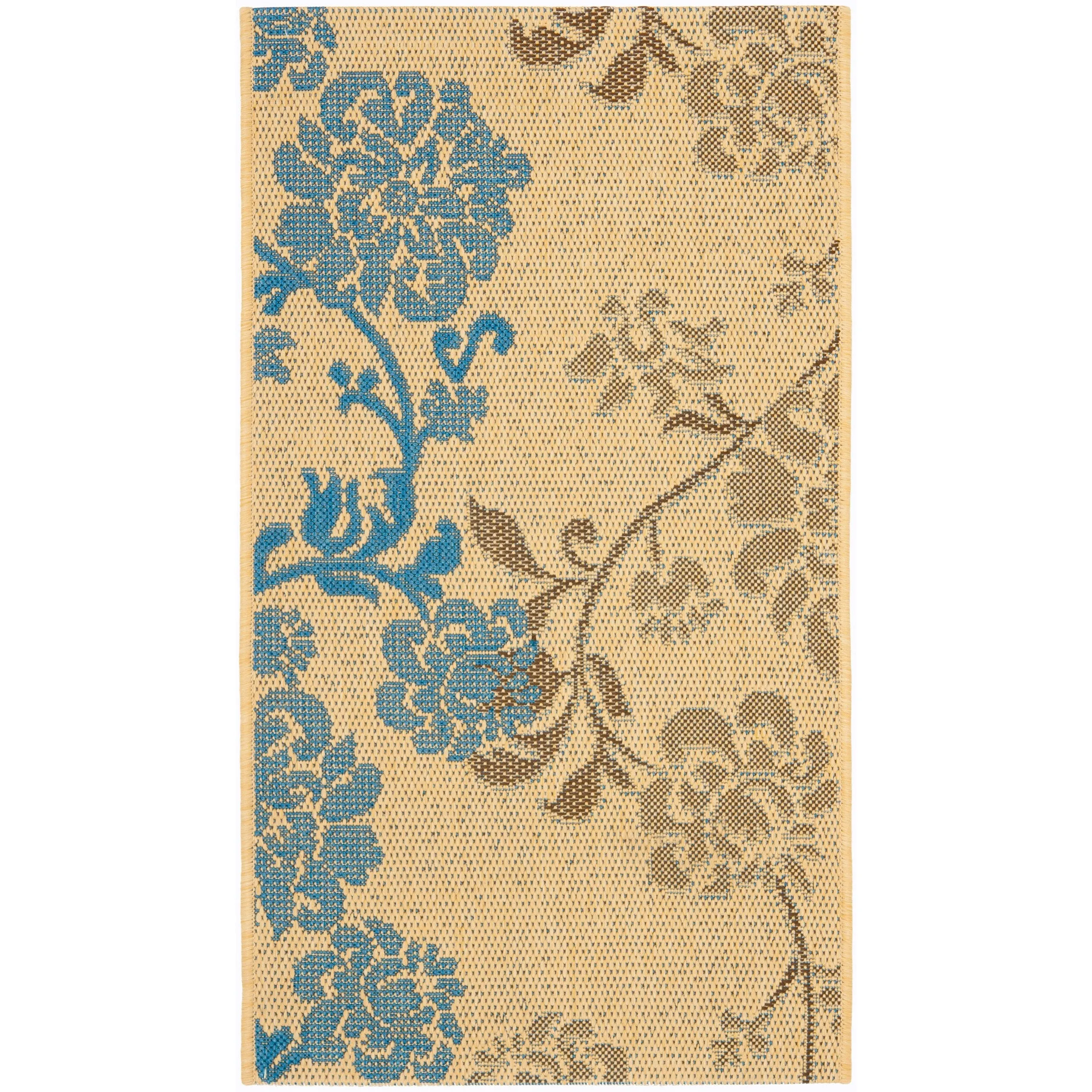 SAFAVIEH Courtyard Vernelle Arvyda Outdoor Waterproof Patio Backyard Rug