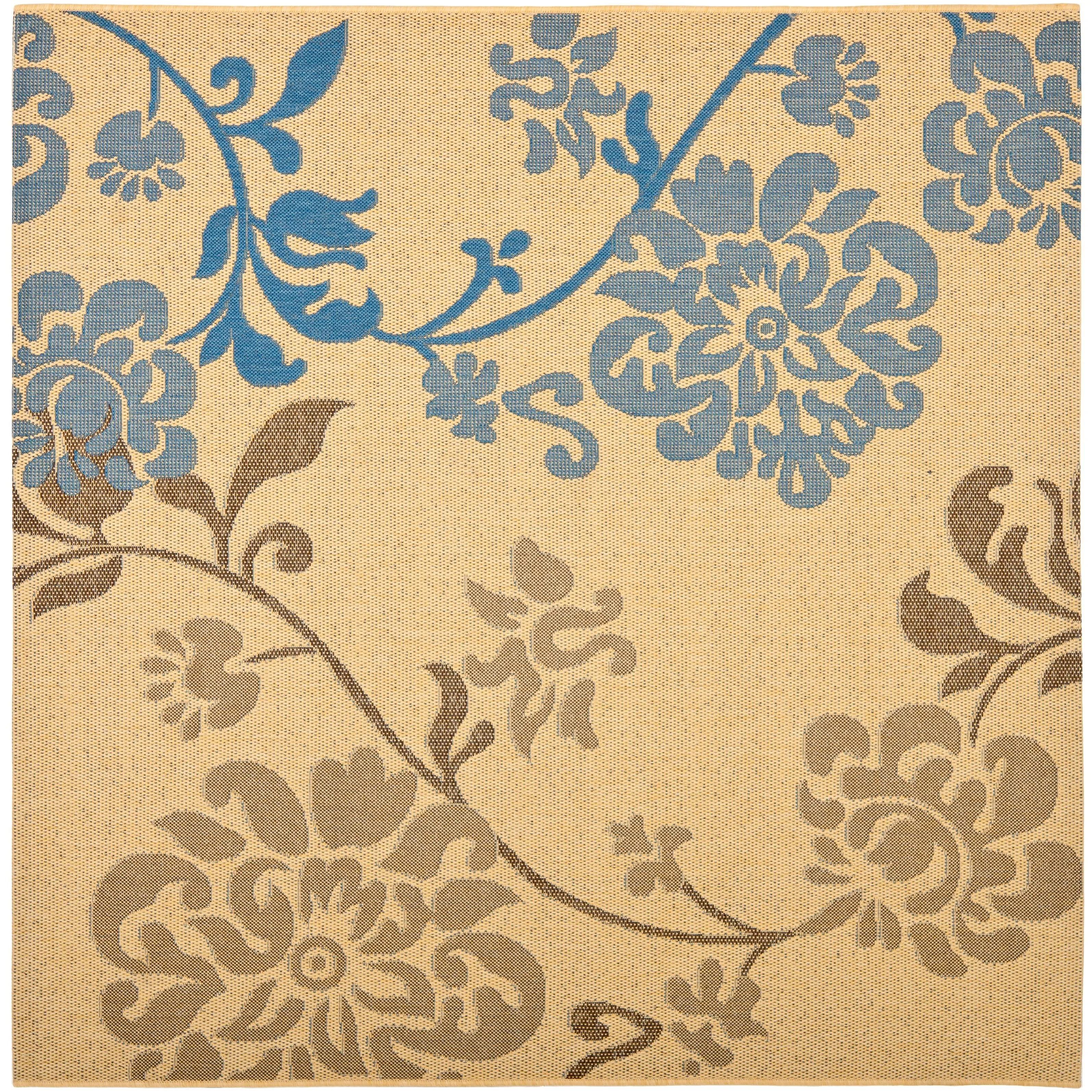 SAFAVIEH Courtyard Vernelle Arvyda Outdoor Waterproof Patio Backyard Rug