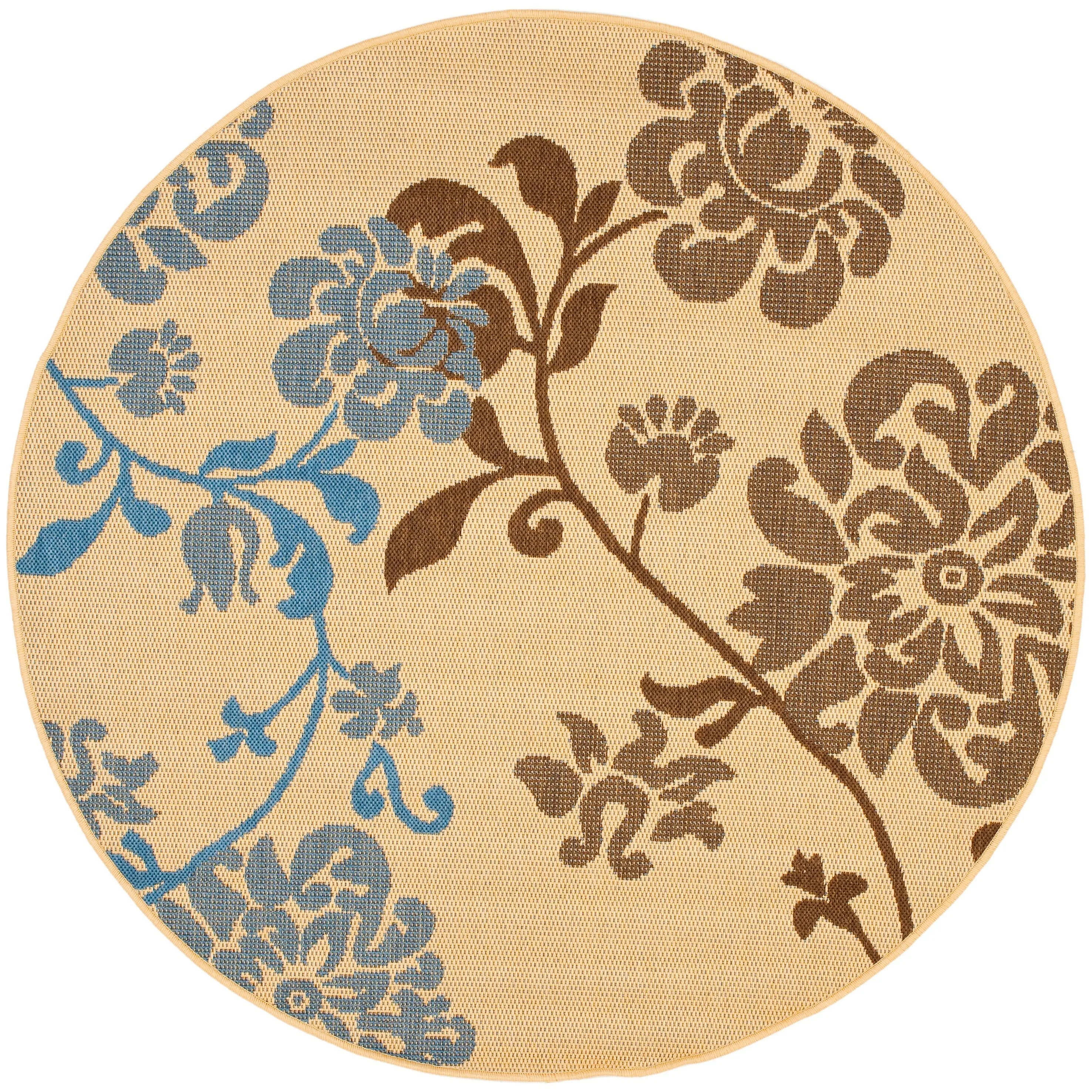 SAFAVIEH Courtyard Vernelle Arvyda Outdoor Waterproof Patio Backyard Rug