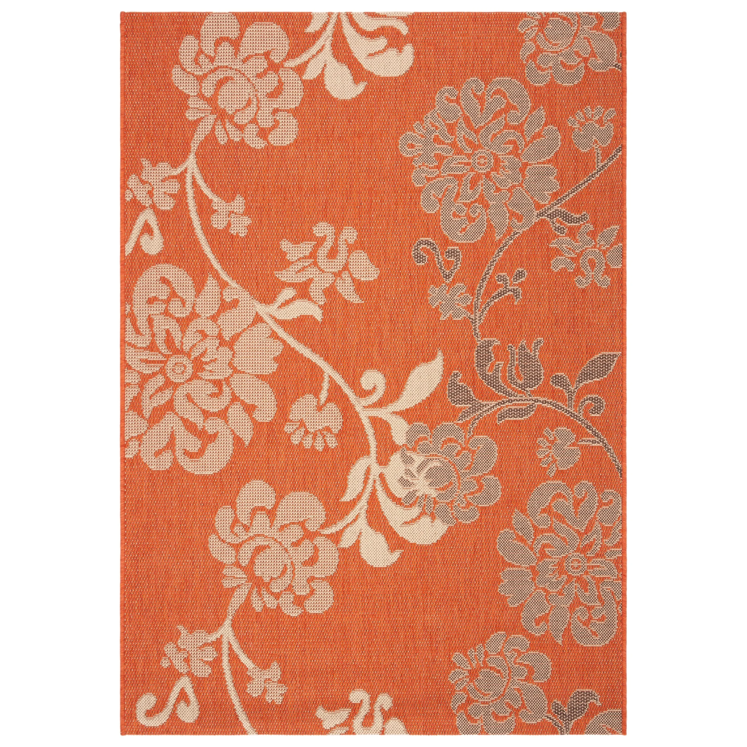 SAFAVIEH Courtyard Vernelle Arvyda Outdoor Waterproof Patio Backyard Rug