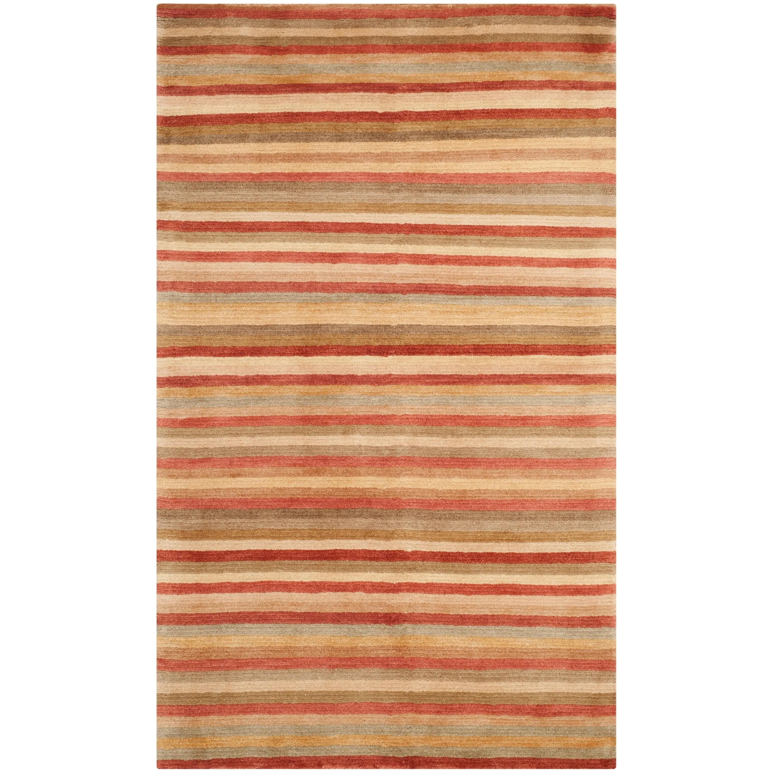 SAFAVIEH Couture Hand-knotted Tibetan Soledade Modern Wool Rug with