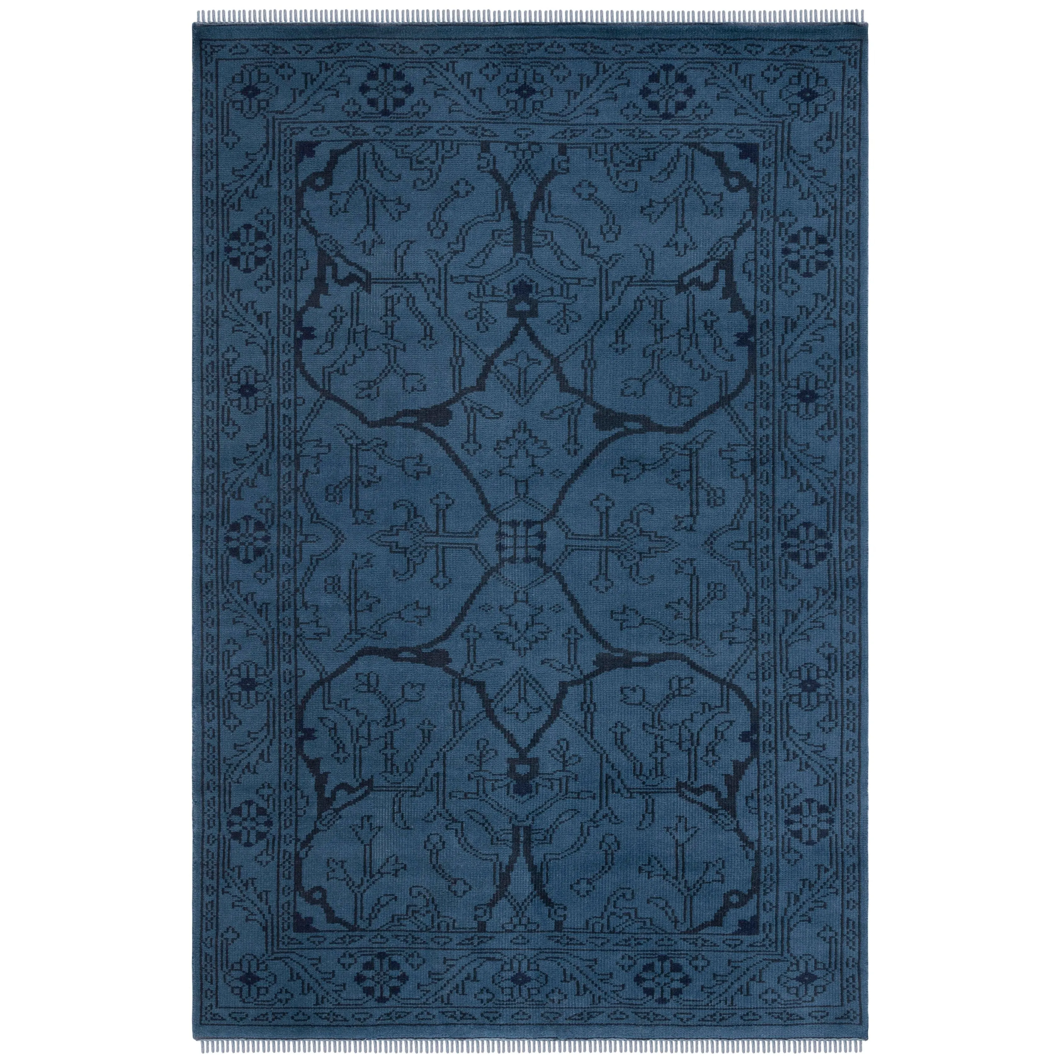 SAFAVIEH Couture Hand-Knotted Voula Market Raoufa Wool Rug