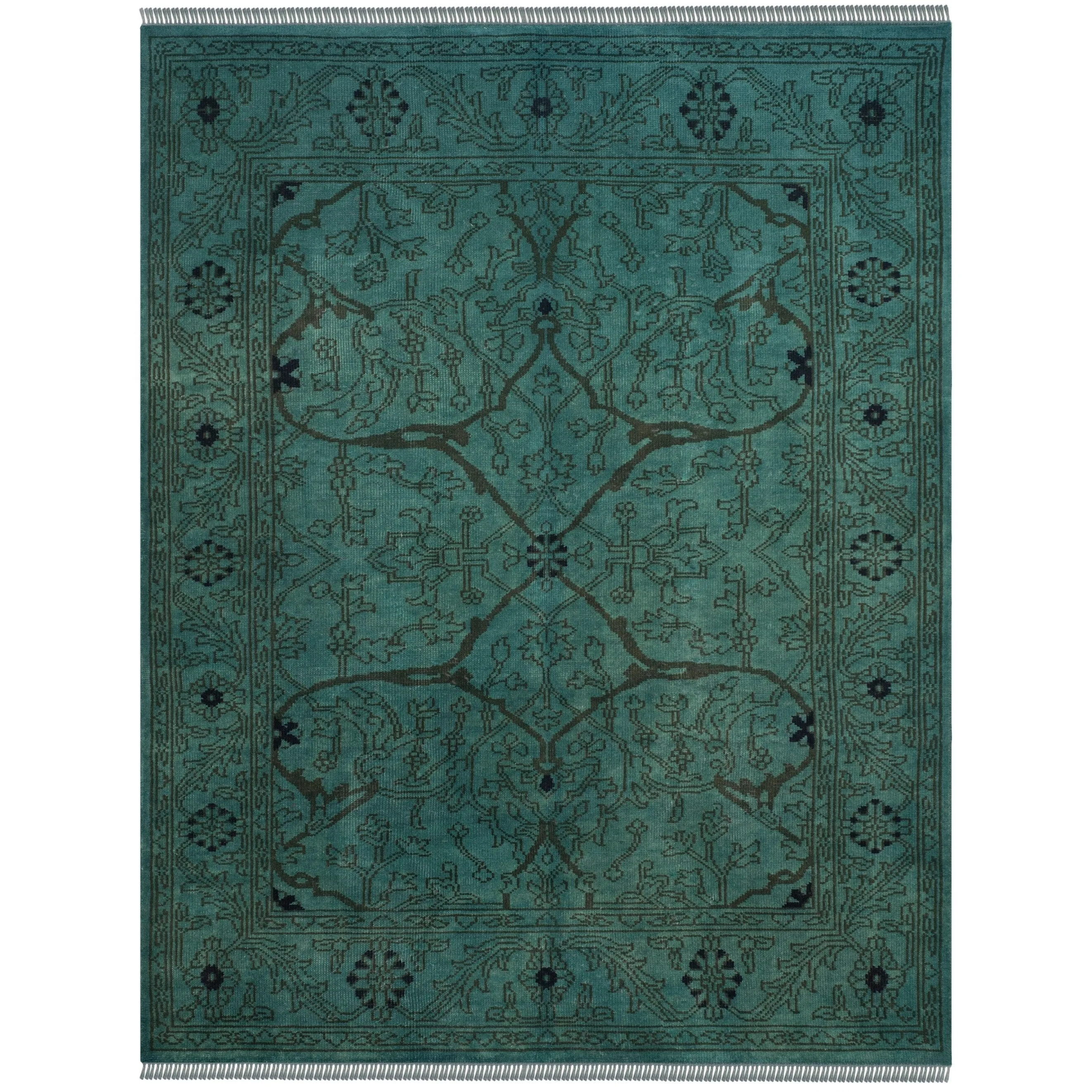 SAFAVIEH Couture Hand-Knotted Voula Market Raoufa Wool Rug