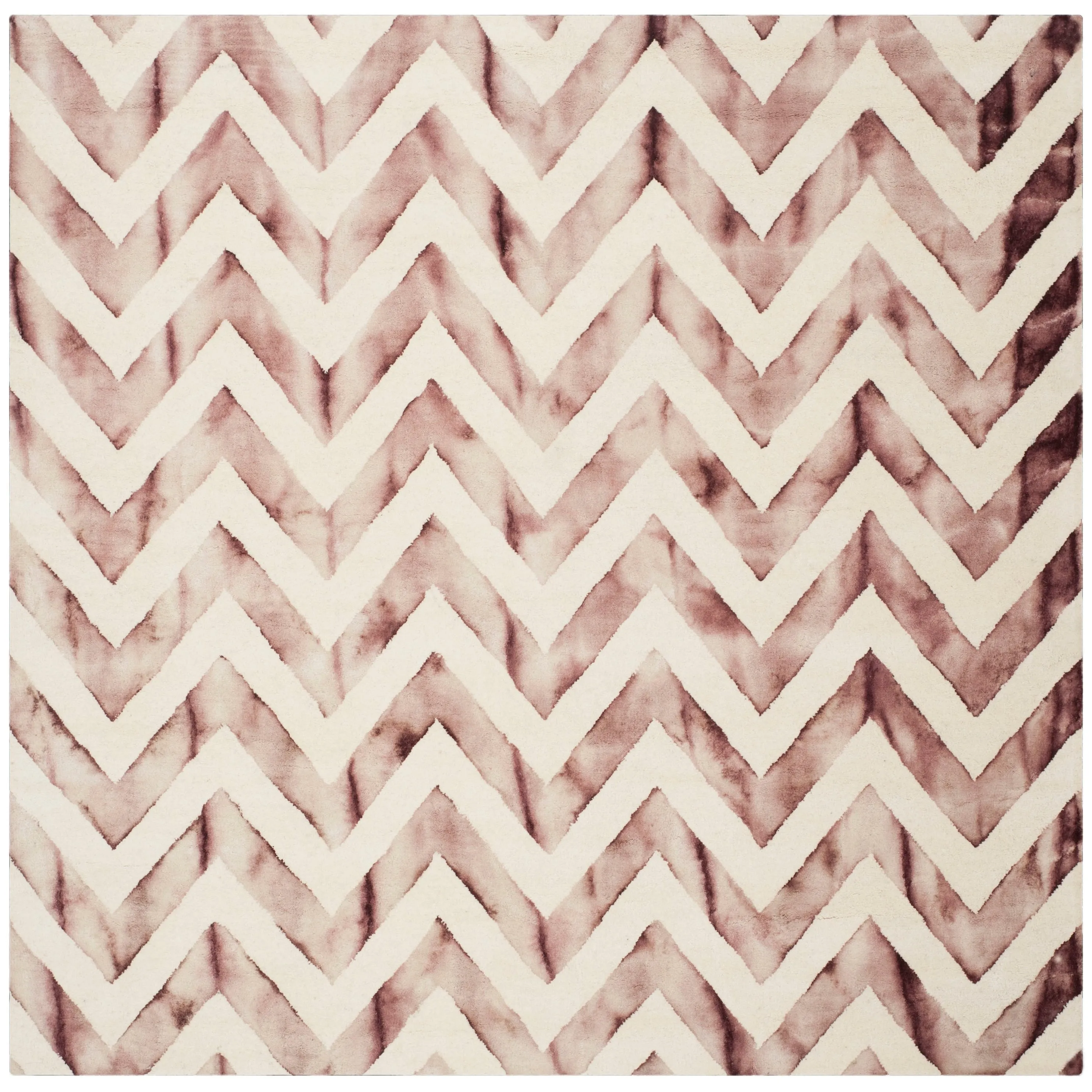 SAFAVIEH Dip Dye Erkhild Hand-tufted Wool Chevron Area Rug