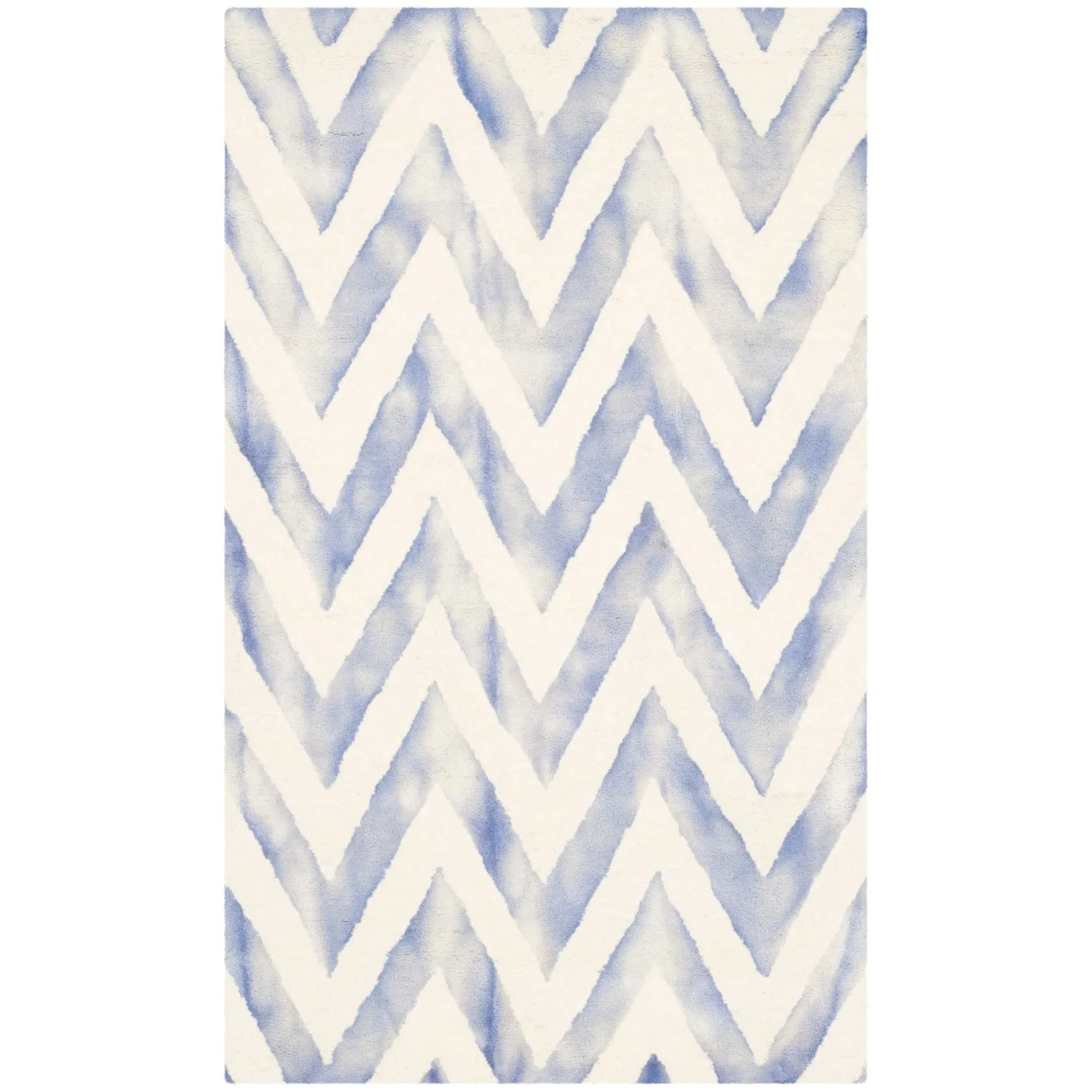 SAFAVIEH Dip Dye Erkhild Hand-tufted Wool Chevron Area Rug
