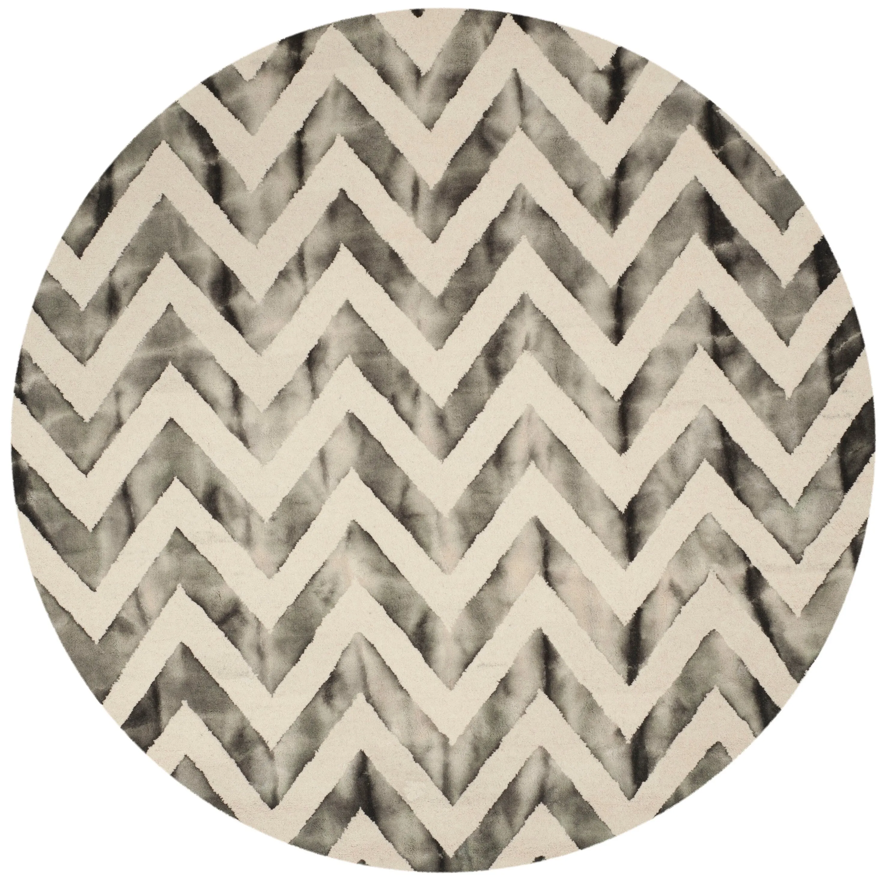 SAFAVIEH Dip Dye Erkhild Hand-tufted Wool Chevron Area Rug
