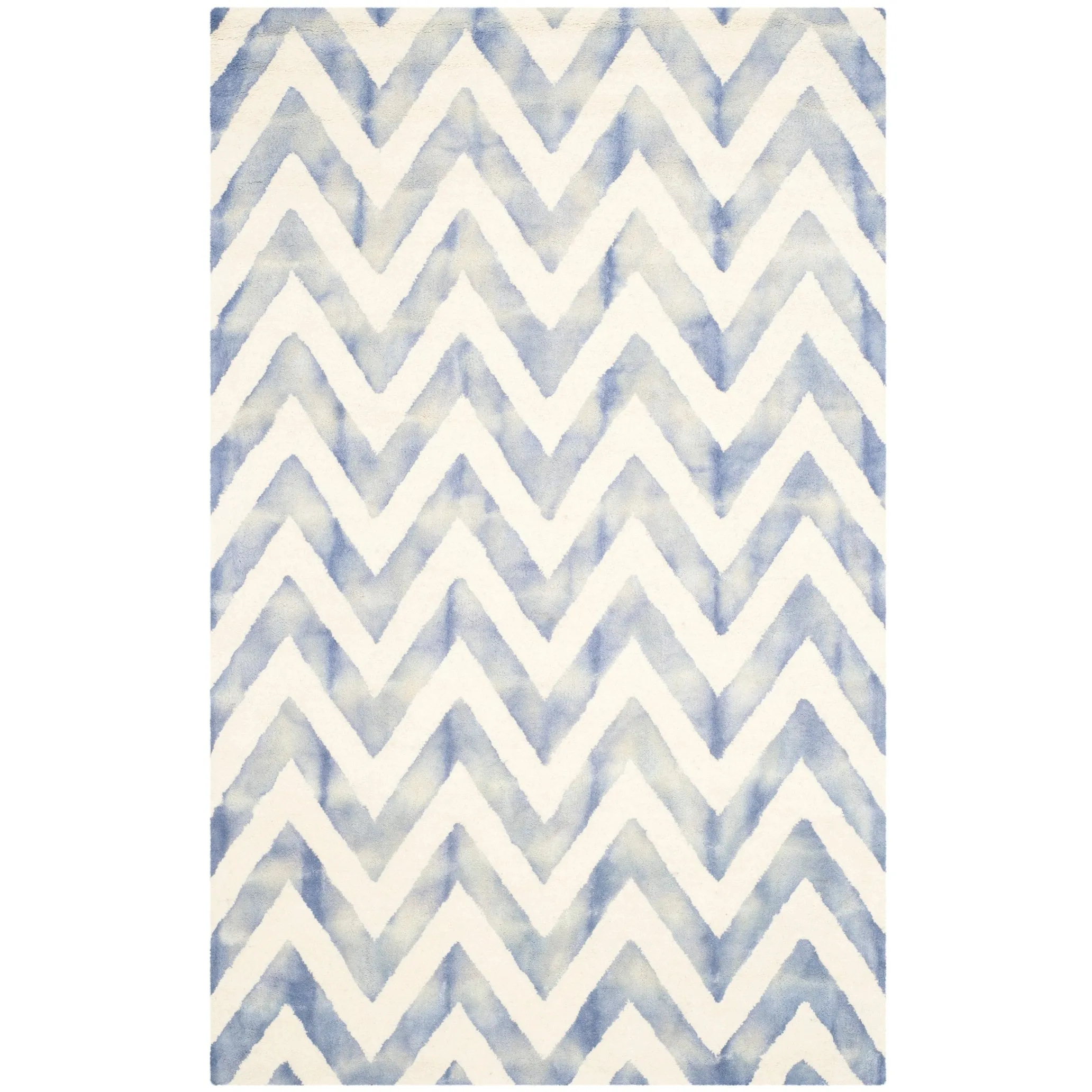 SAFAVIEH Dip Dye Erkhild Hand-tufted Wool Chevron Area Rug