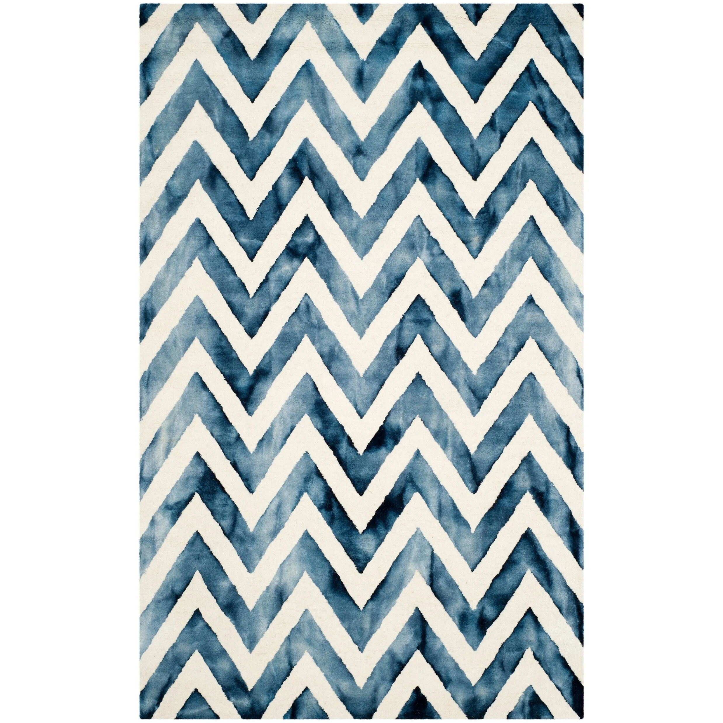 SAFAVIEH Dip Dye Erkhild Hand-tufted Wool Chevron Area Rug