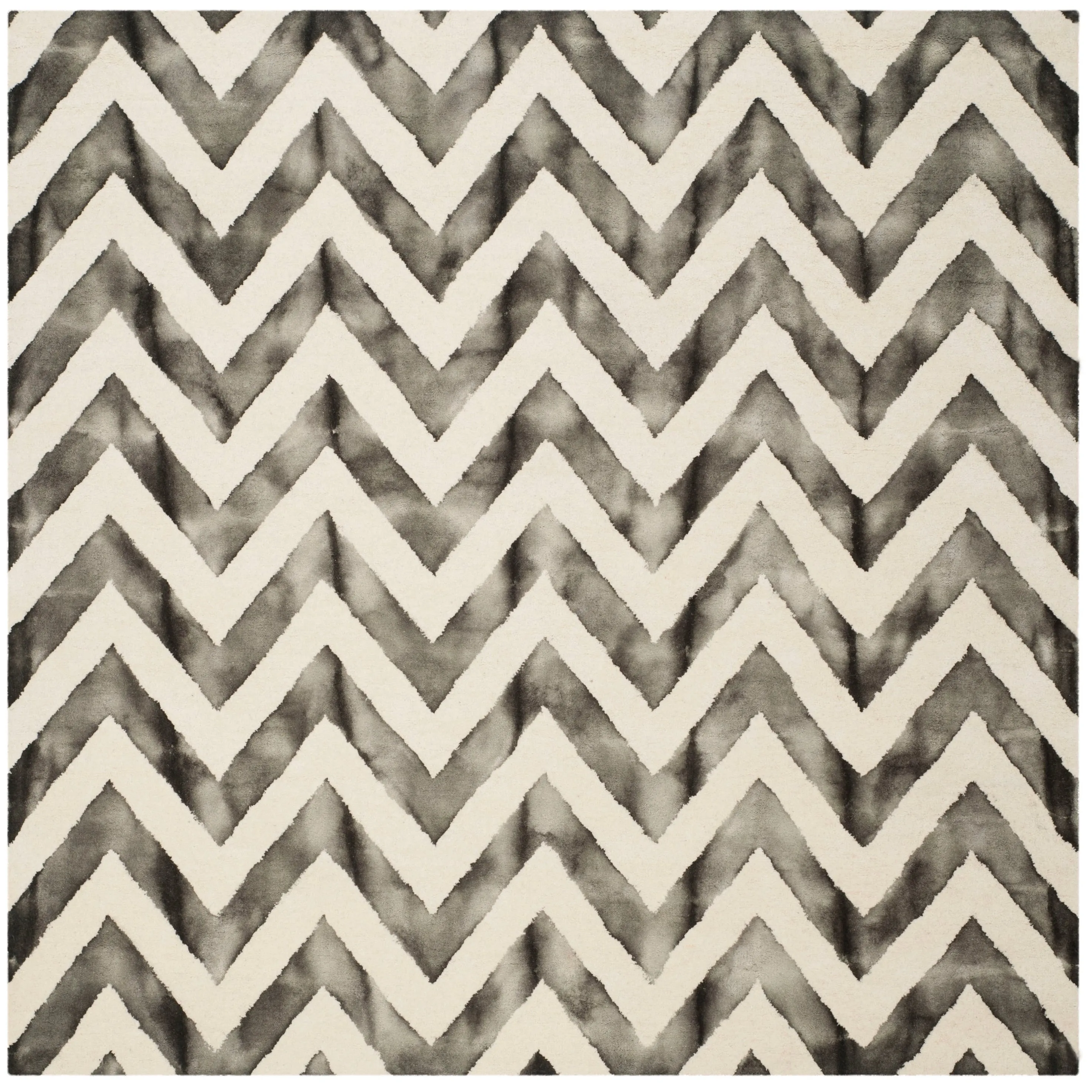 SAFAVIEH Dip Dye Erkhild Hand-tufted Wool Chevron Area Rug