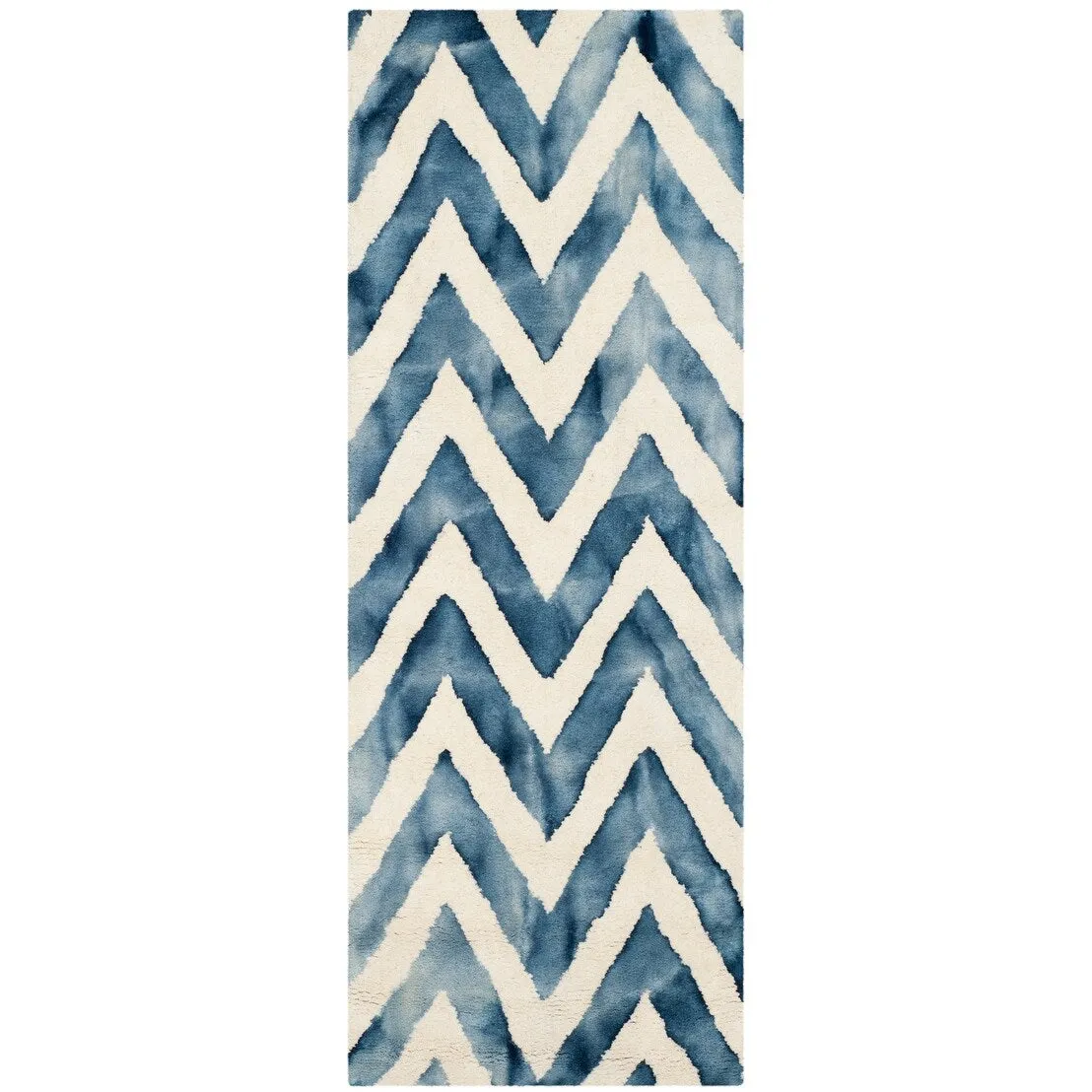 SAFAVIEH Dip Dye Erkhild Hand-tufted Wool Chevron Area Rug