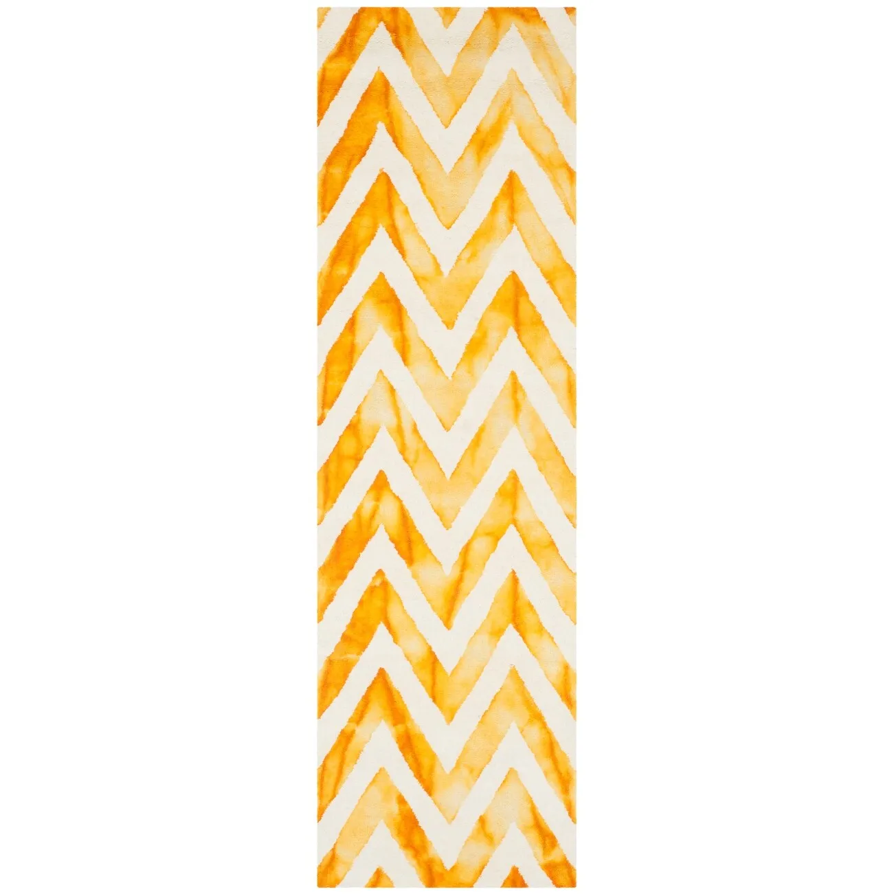 SAFAVIEH Dip Dye Erkhild Hand-tufted Wool Chevron Area Rug