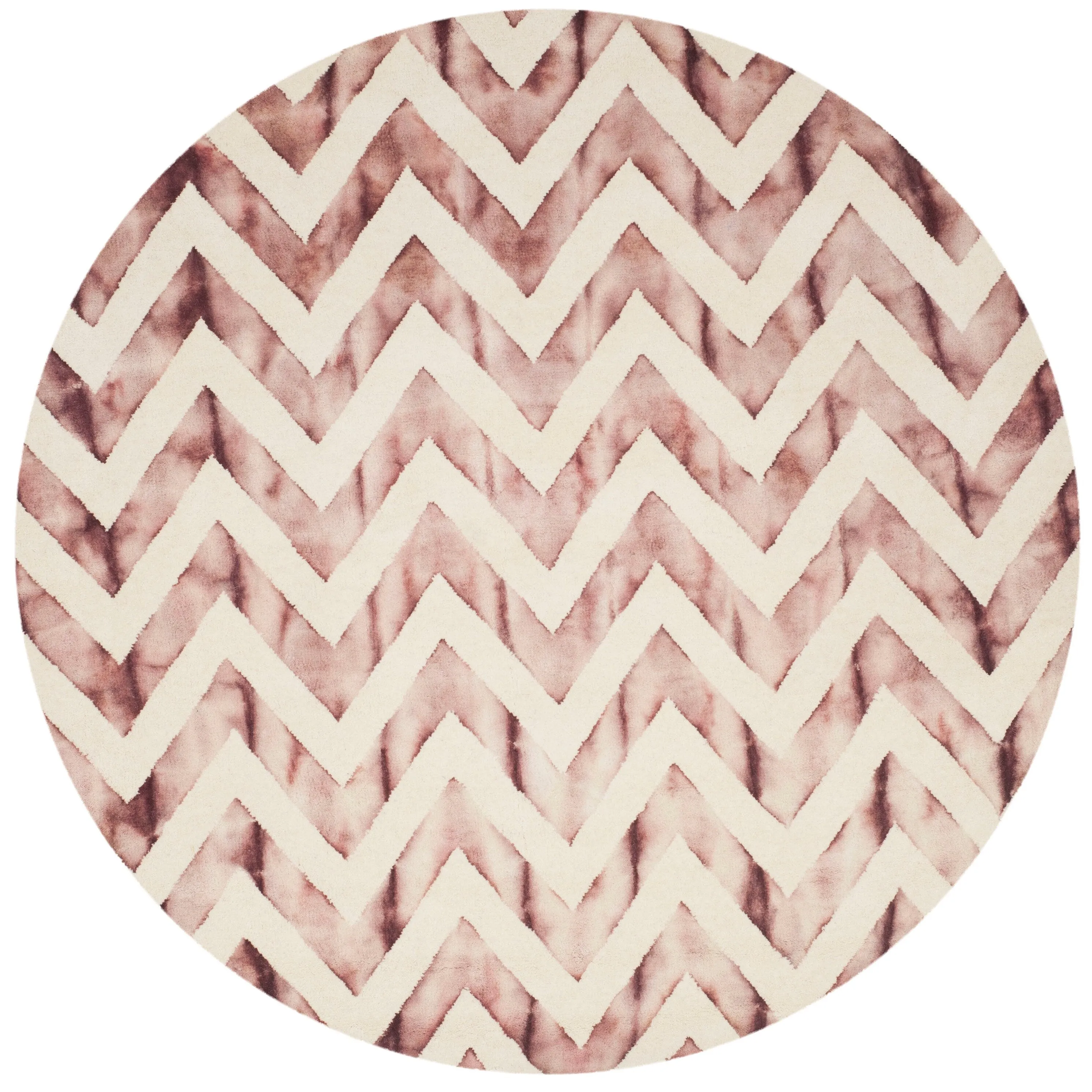 SAFAVIEH Dip Dye Erkhild Hand-tufted Wool Chevron Area Rug