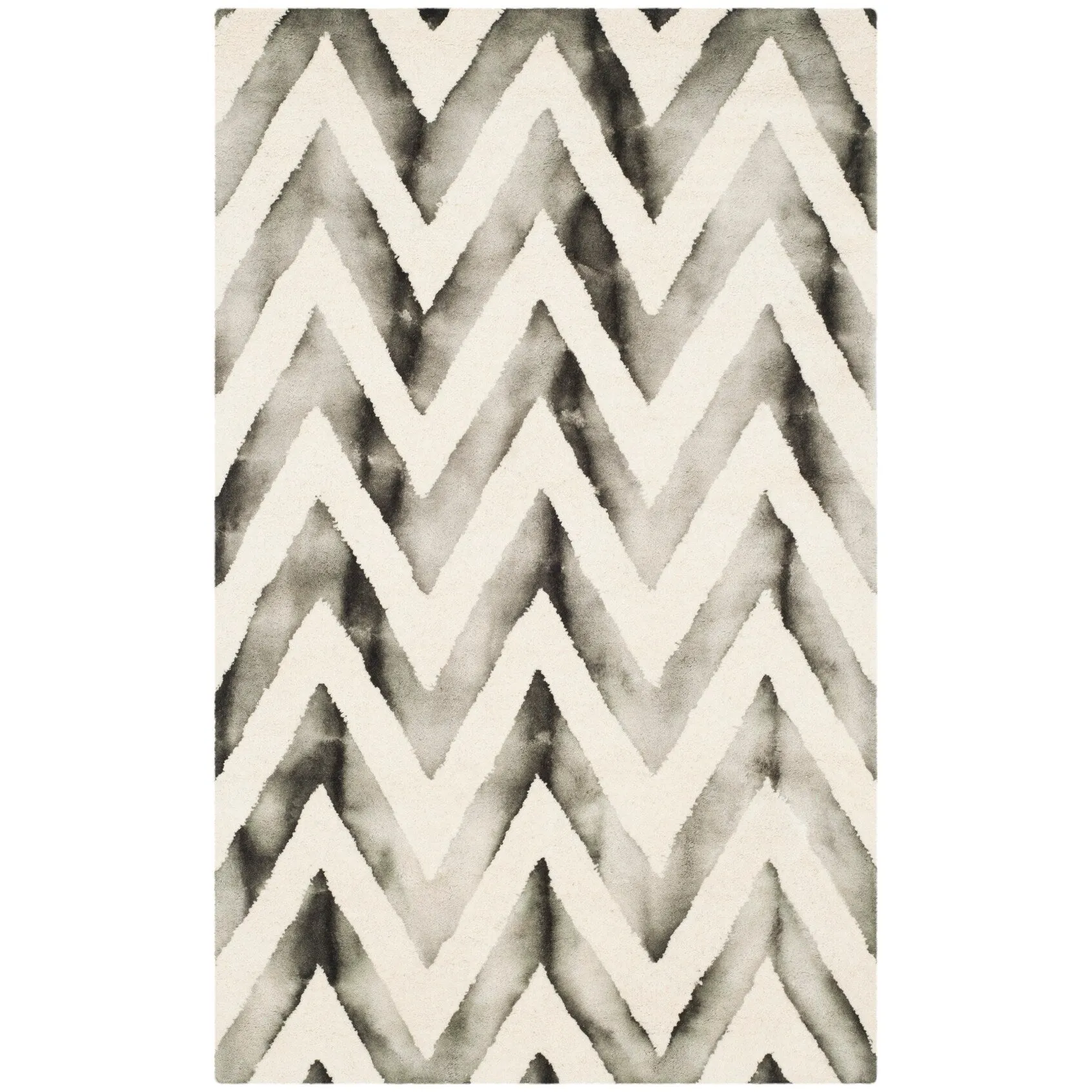 SAFAVIEH Dip Dye Erkhild Hand-tufted Wool Chevron Area Rug