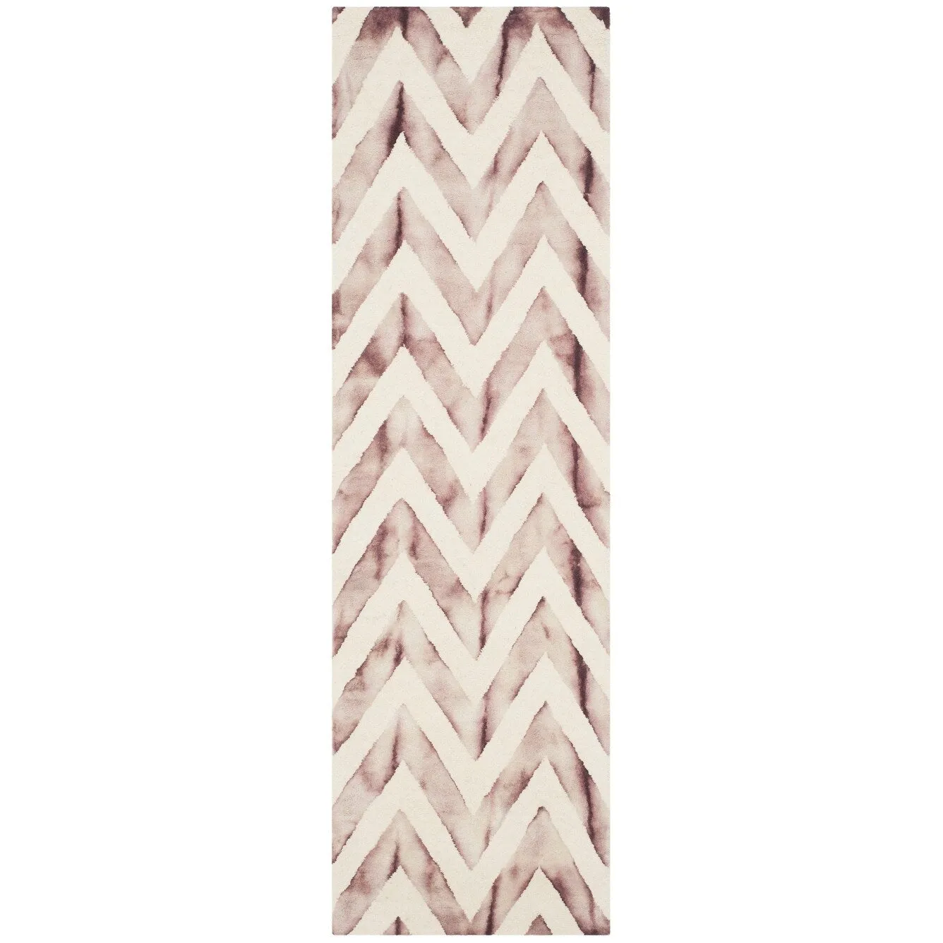 SAFAVIEH Dip Dye Erkhild Hand-tufted Wool Chevron Area Rug