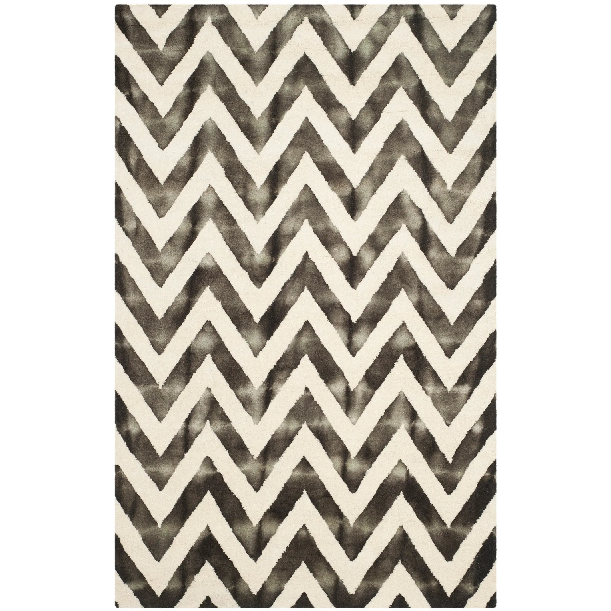 SAFAVIEH Dip Dye Erkhild Hand-tufted Wool Chevron Area Rug