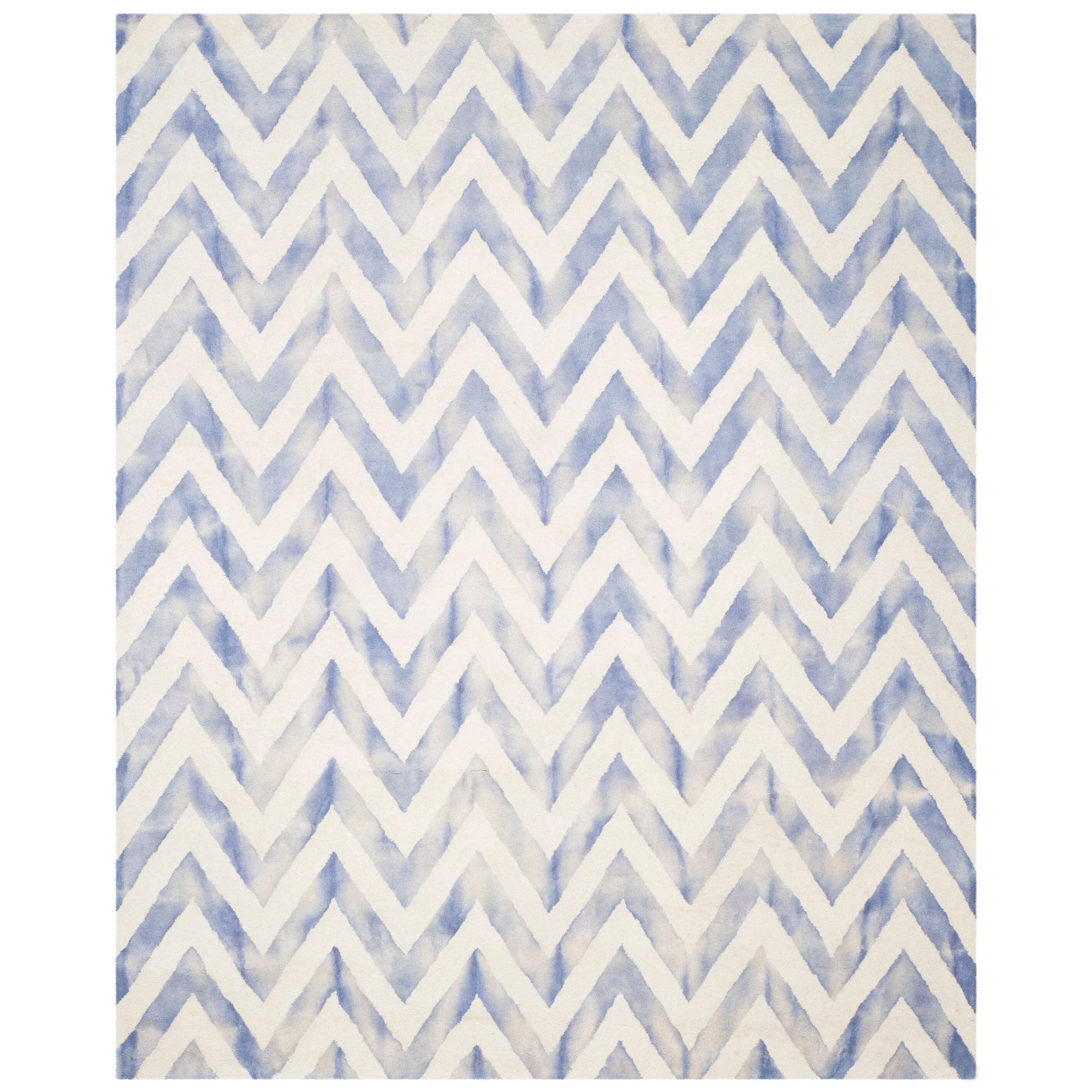 SAFAVIEH Dip Dye Erkhild Hand-tufted Wool Chevron Area Rug