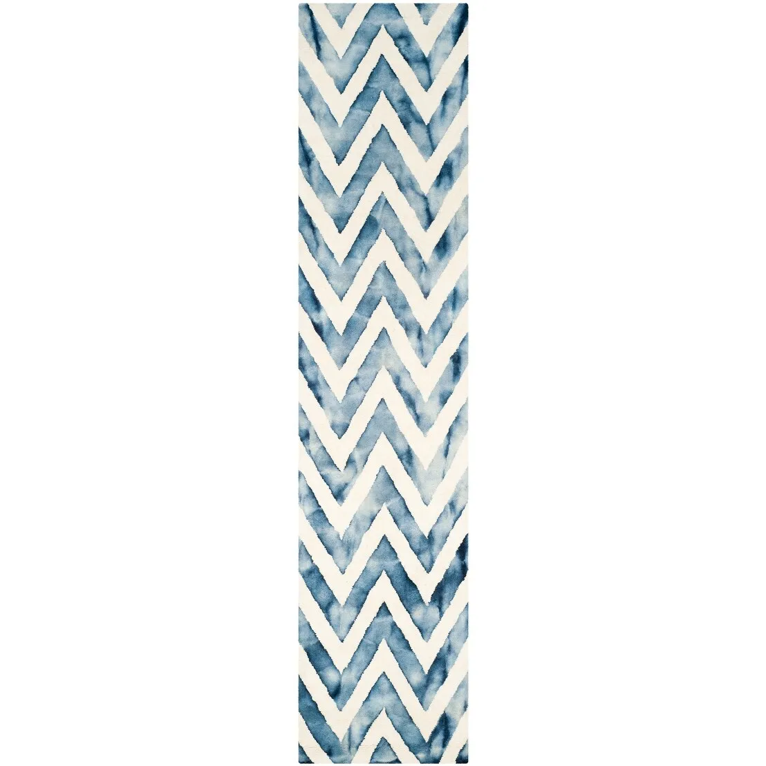 SAFAVIEH Dip Dye Erkhild Hand-tufted Wool Chevron Area Rug
