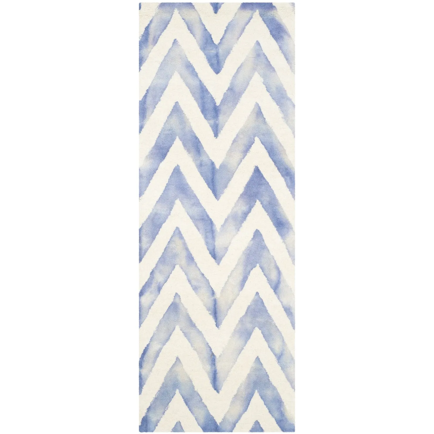 SAFAVIEH Dip Dye Erkhild Hand-tufted Wool Chevron Area Rug