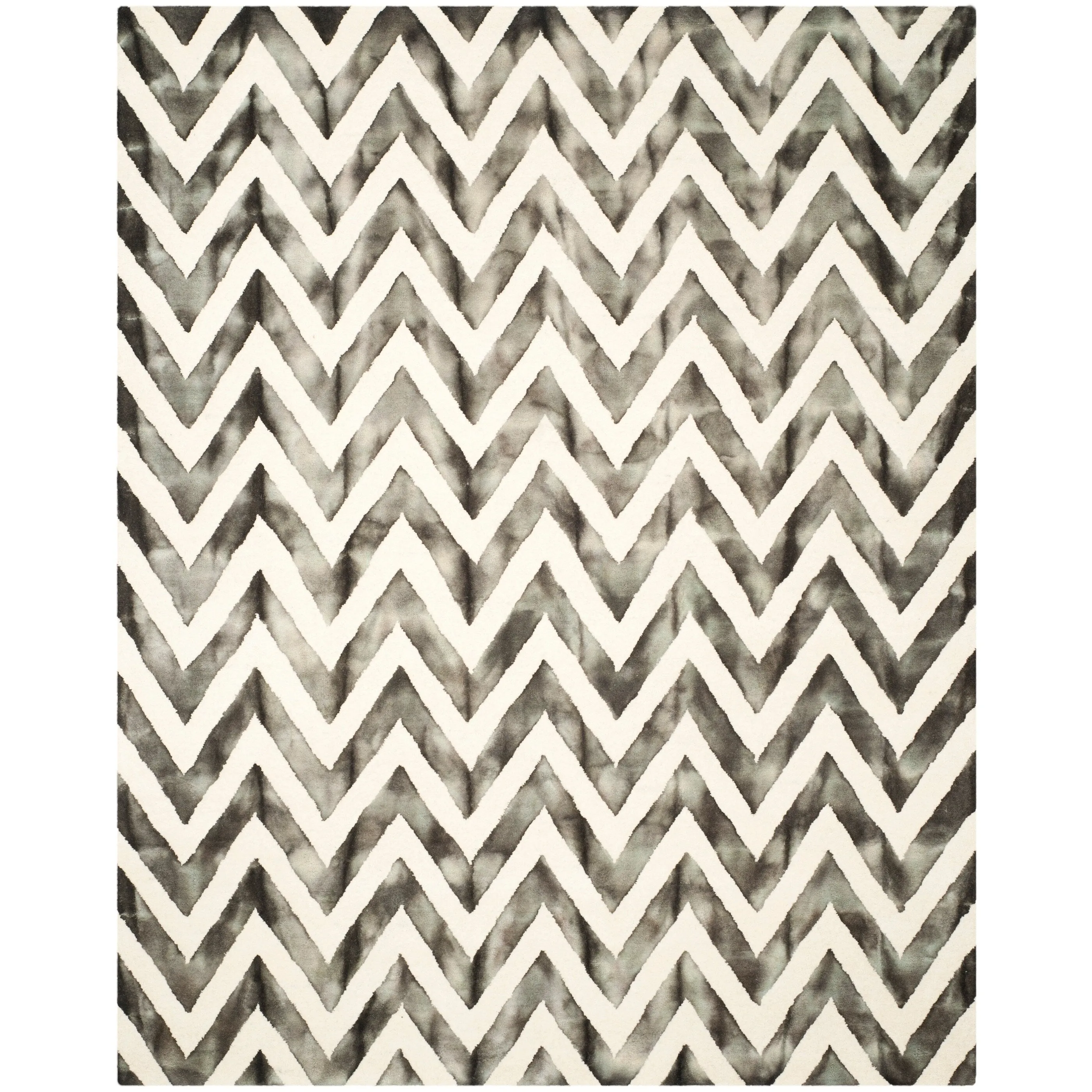 SAFAVIEH Dip Dye Erkhild Hand-tufted Wool Chevron Area Rug
