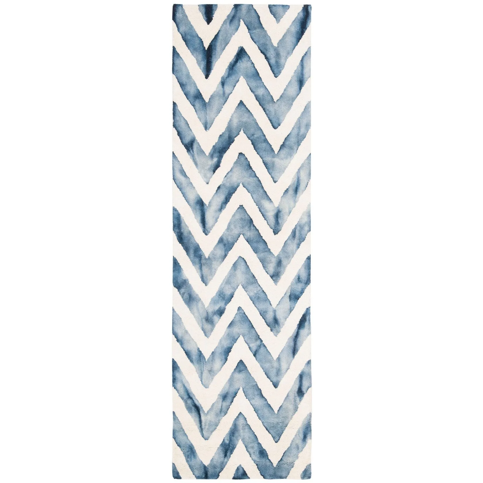 SAFAVIEH Dip Dye Erkhild Hand-tufted Wool Chevron Area Rug