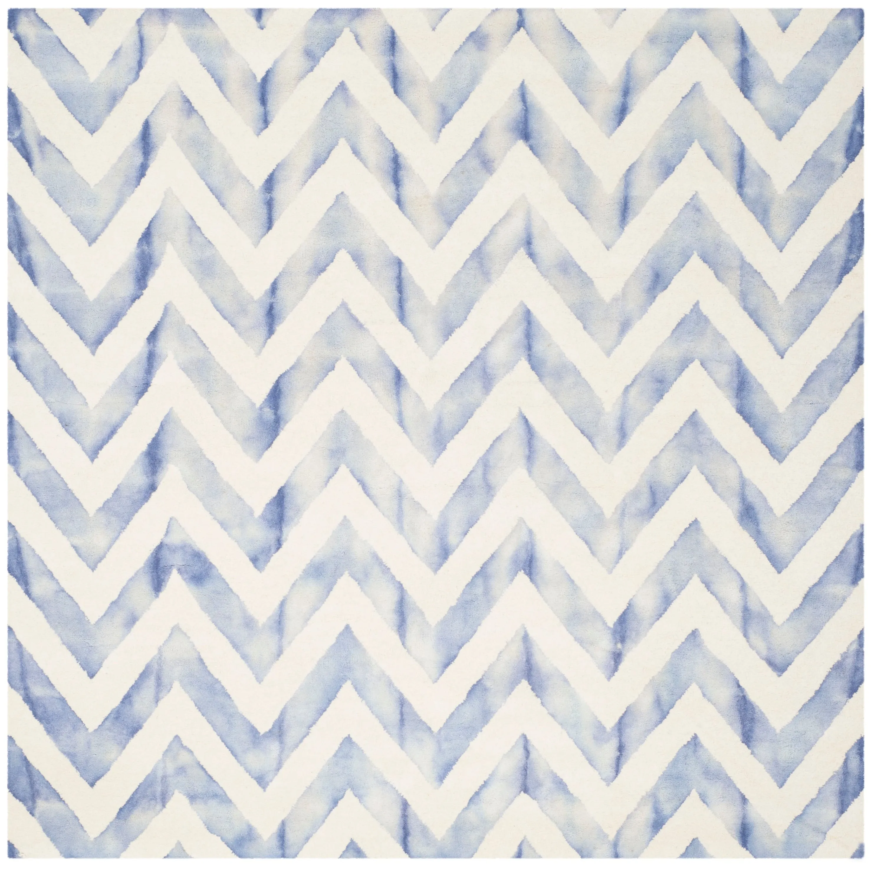 SAFAVIEH Dip Dye Erkhild Hand-tufted Wool Chevron Area Rug
