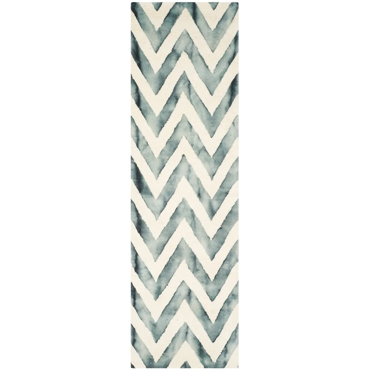 SAFAVIEH Dip Dye Erkhild Hand-tufted Wool Chevron Area Rug