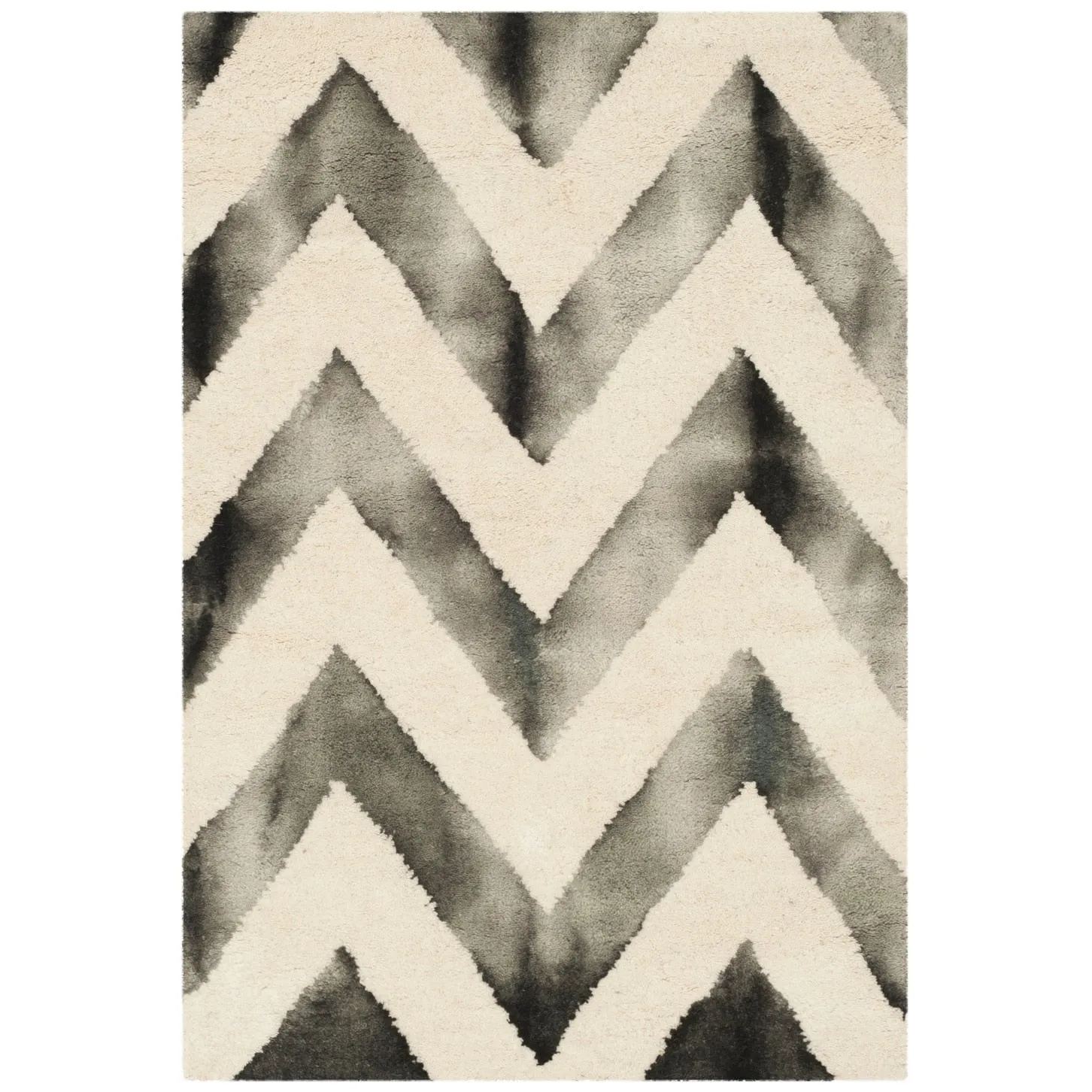 SAFAVIEH Dip Dye Erkhild Hand-tufted Wool Chevron Area Rug