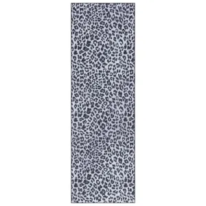 SAFAVIEH Faux Hide Machine Washable Slip Resistant Deepali Rustic
