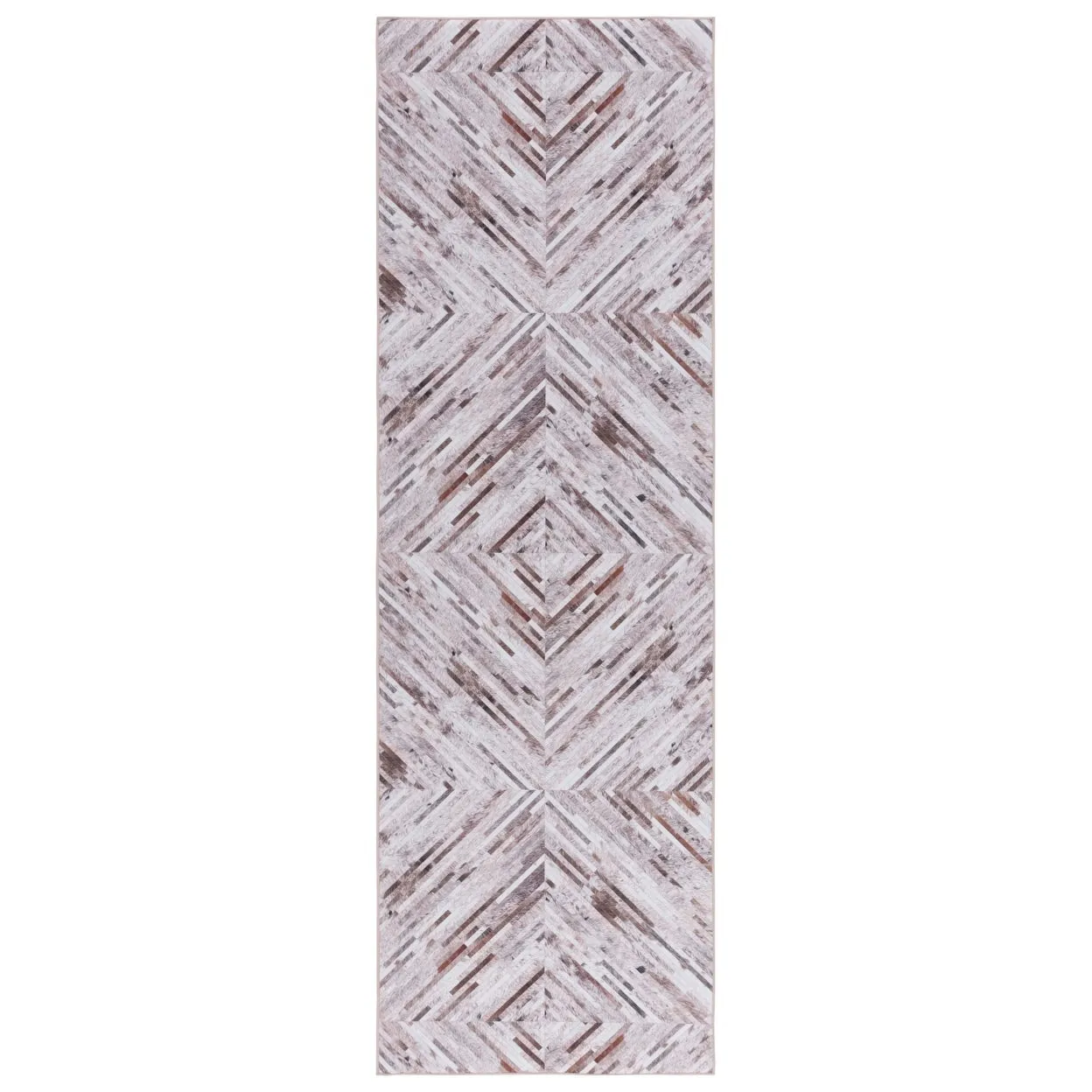 SAFAVIEH Faux Hide Machine Washable Slip Resistant Gertruda Modern
