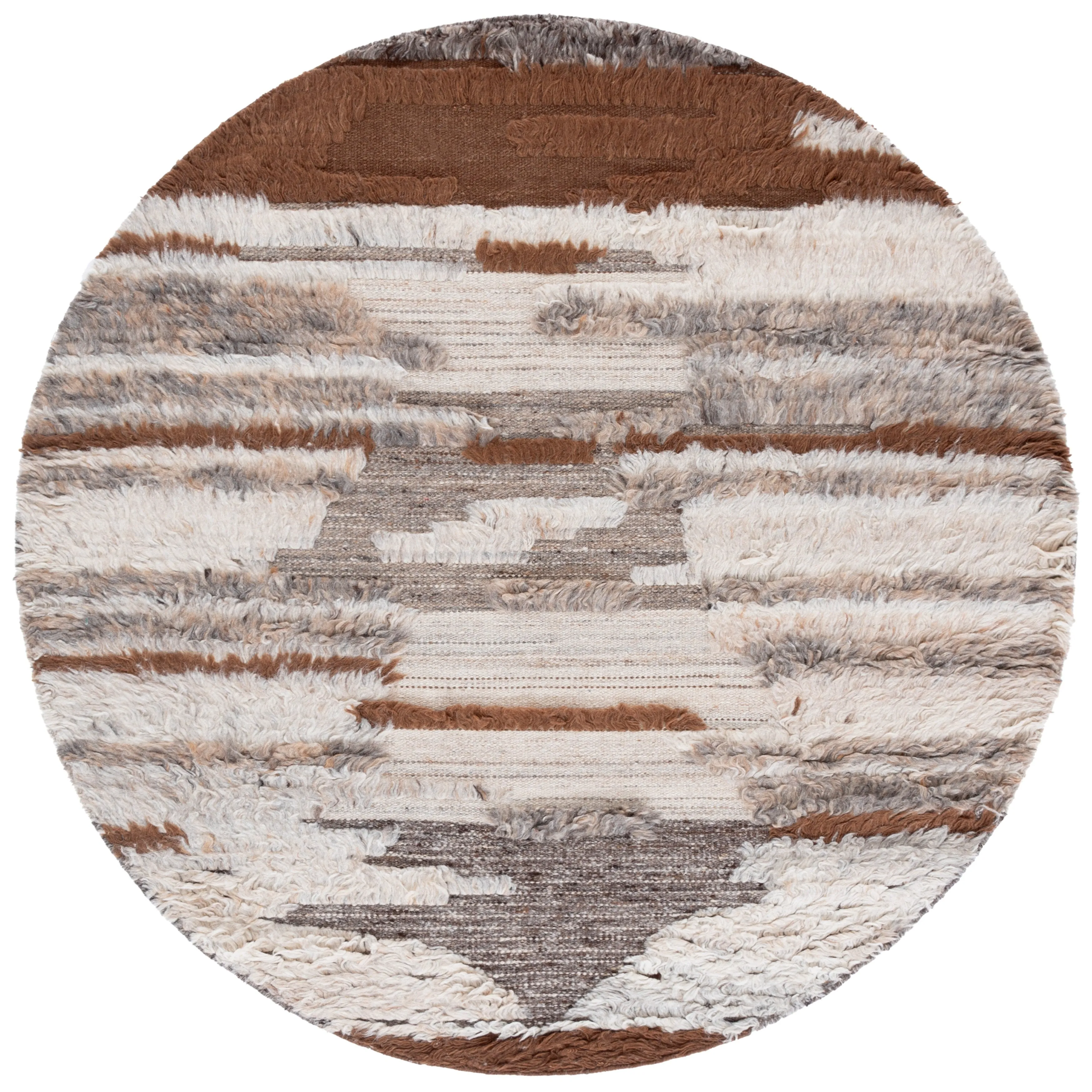 SAFAVIEH Hand-knotted Kenya Theopoula Southwestern Tribal Wool Rug