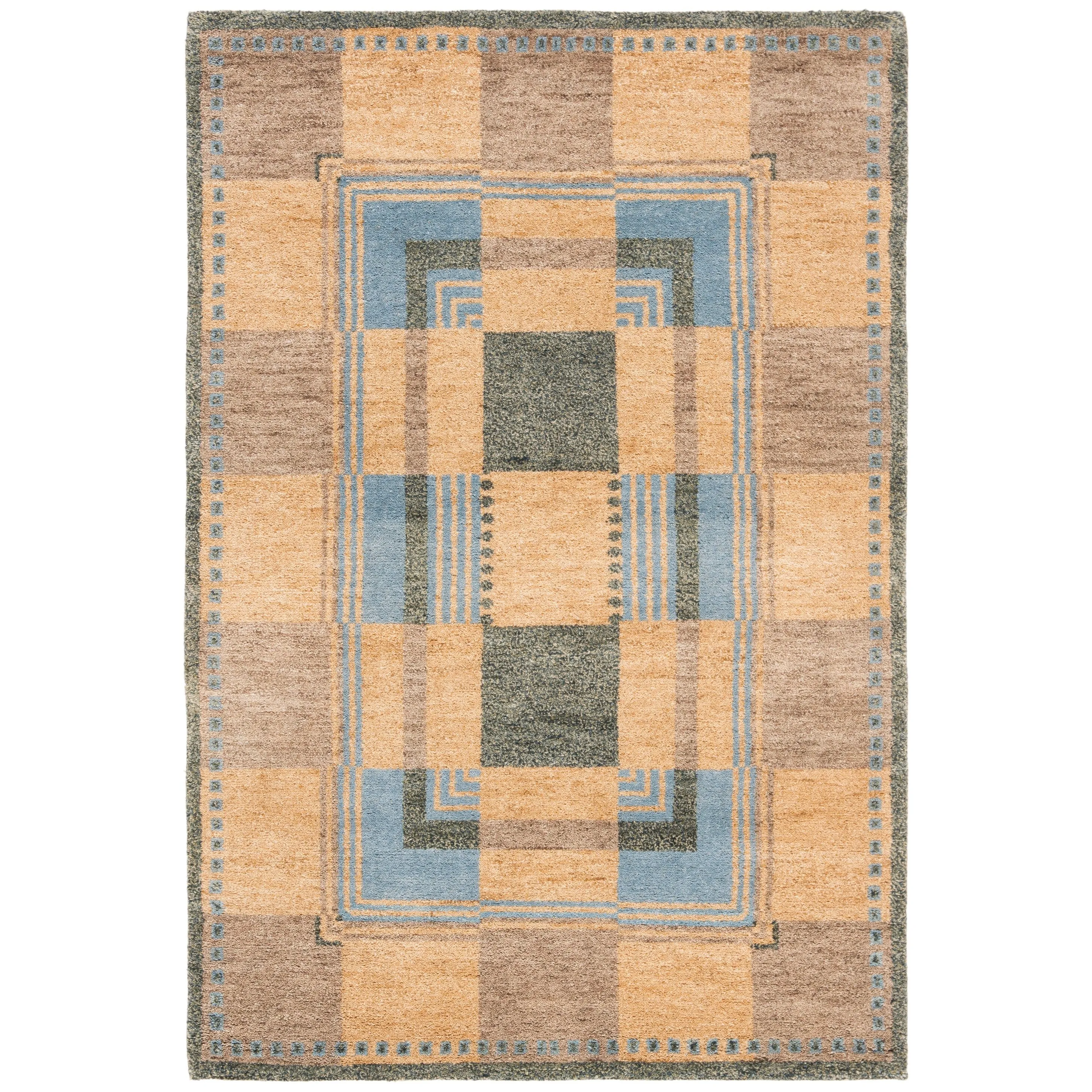 SAFAVIEH Hand-knotted Selaro Damia Modern Wool Rug