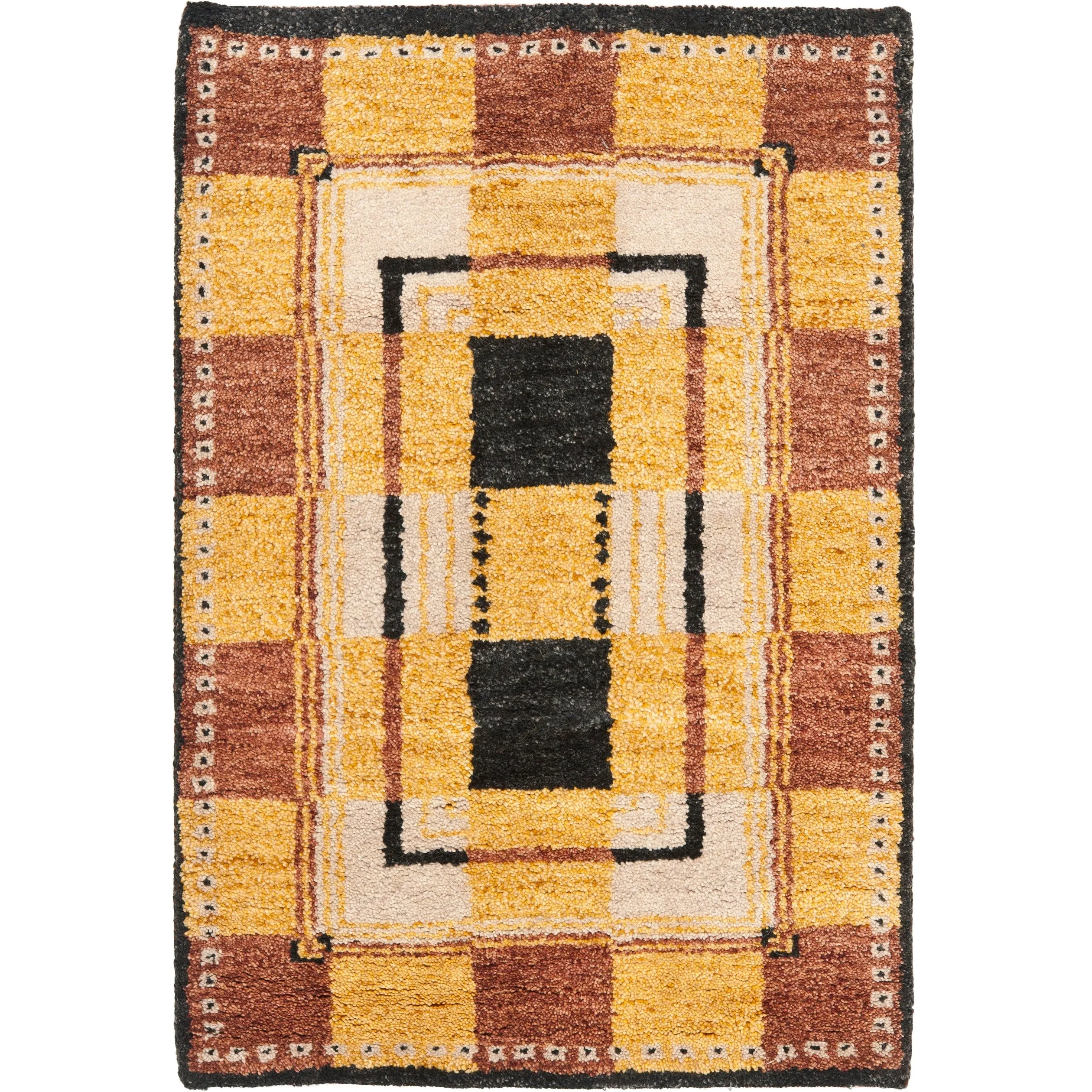 SAFAVIEH Hand-knotted Selaro Damia Modern Wool Rug