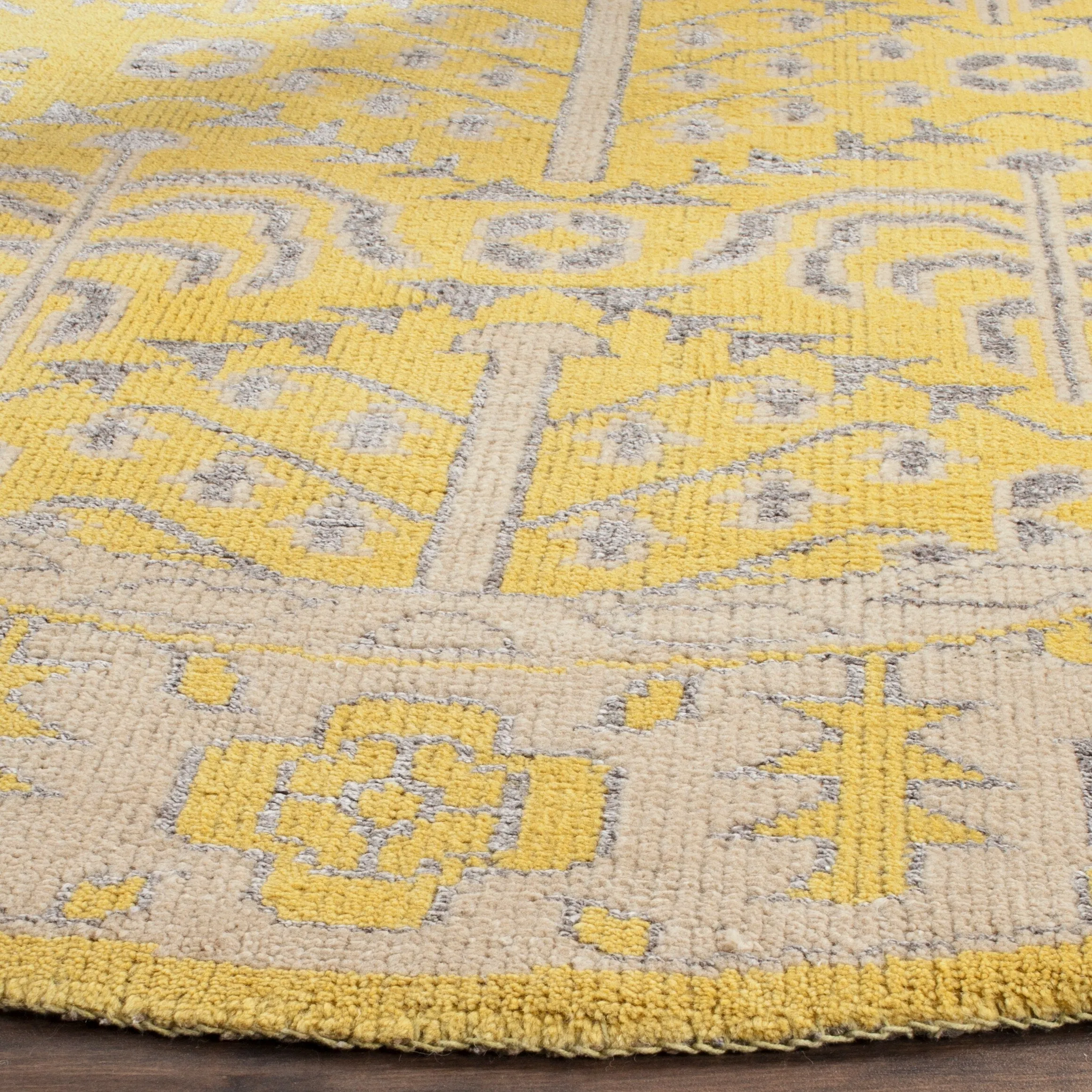 SAFAVIEH Hand-knotted Stone Wash Loida Modern Wool Rug