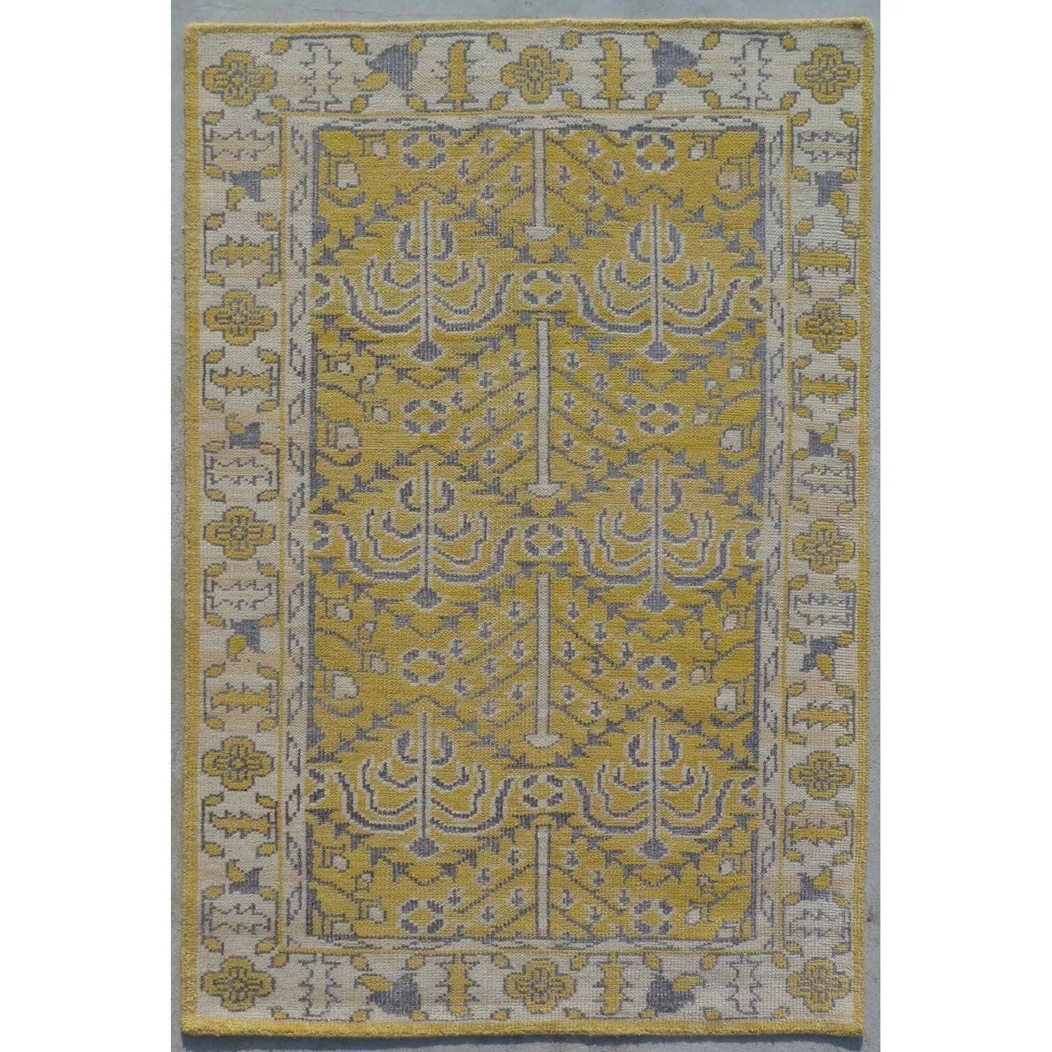 SAFAVIEH Hand-knotted Stone Wash Loida Modern Wool Rug