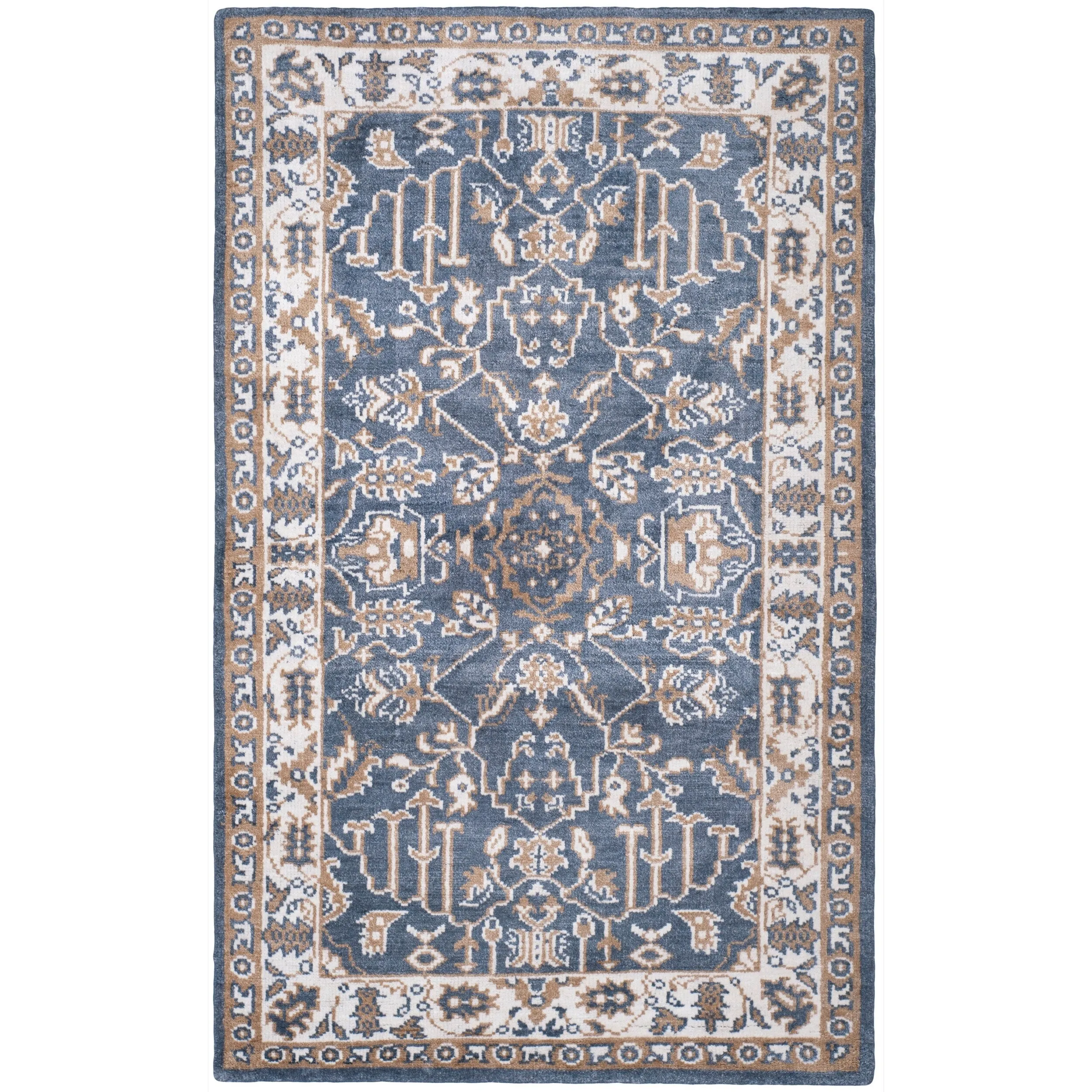 SAFAVIEH Hand-knotted Stone Wash Sigurjona Modern Wool Rug