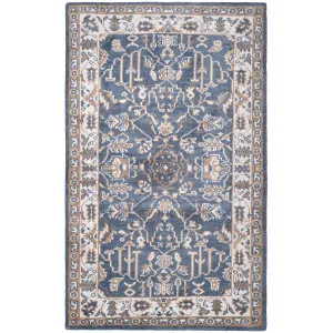 SAFAVIEH Hand-knotted Stone Wash Sigurjona Modern Wool Rug